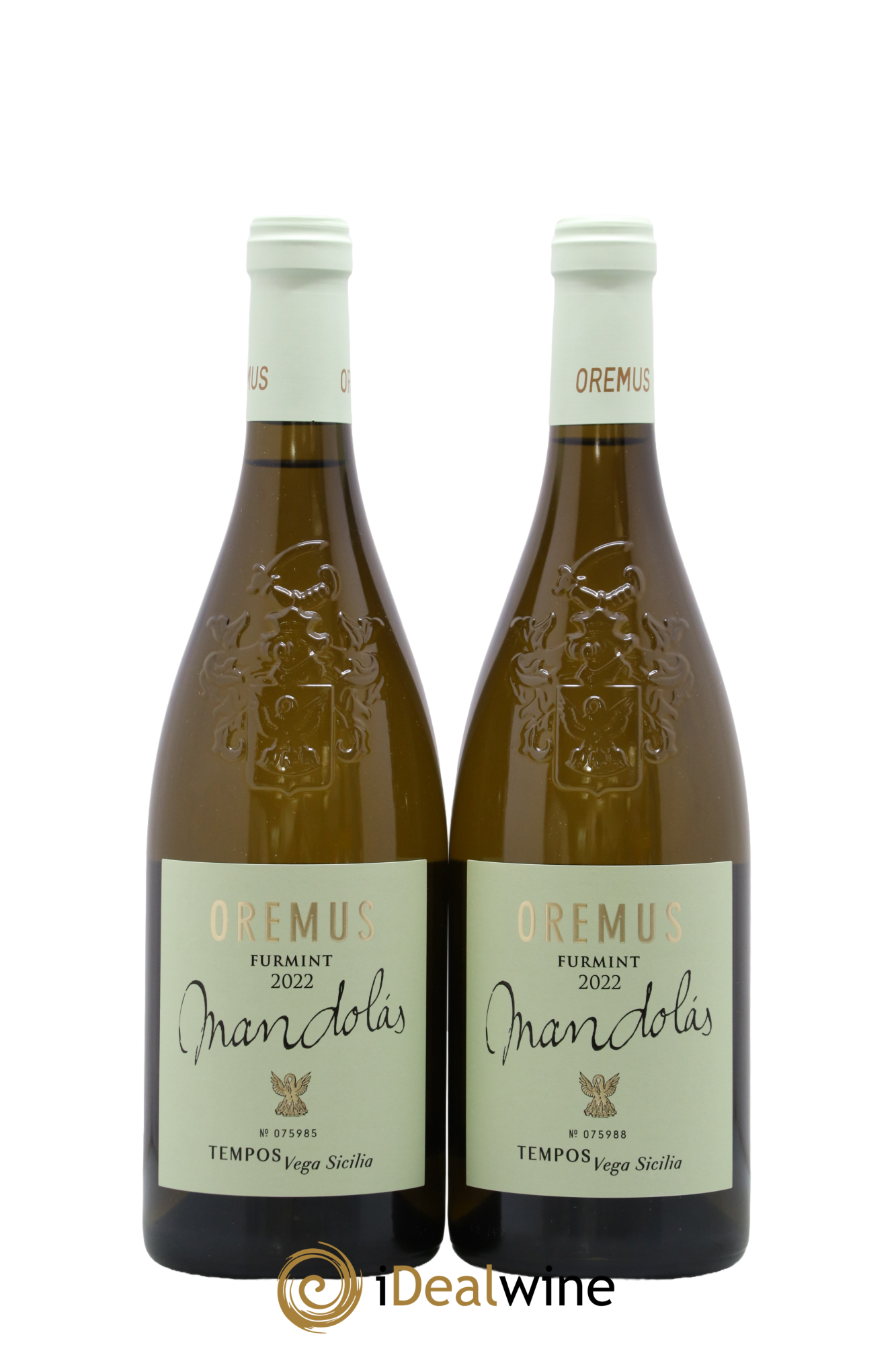 Tokaj Oremus PDO Mandolas Vega Sicilia 2022 - Lot de 2 bouteilles - 0