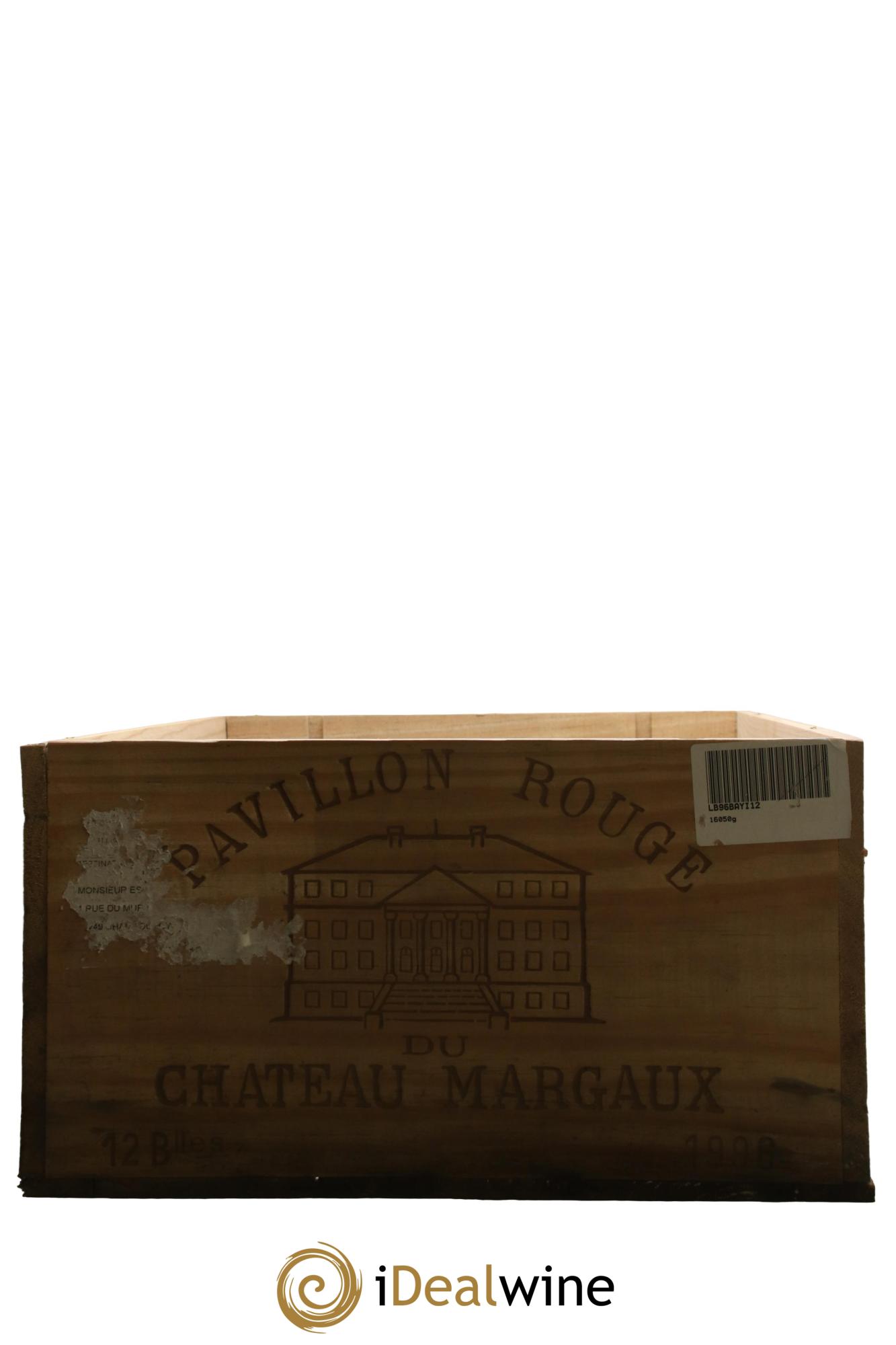 Pavillon Rouge du Château Margaux Second Vin 1996 - Lot de 12 bouteilles - 5