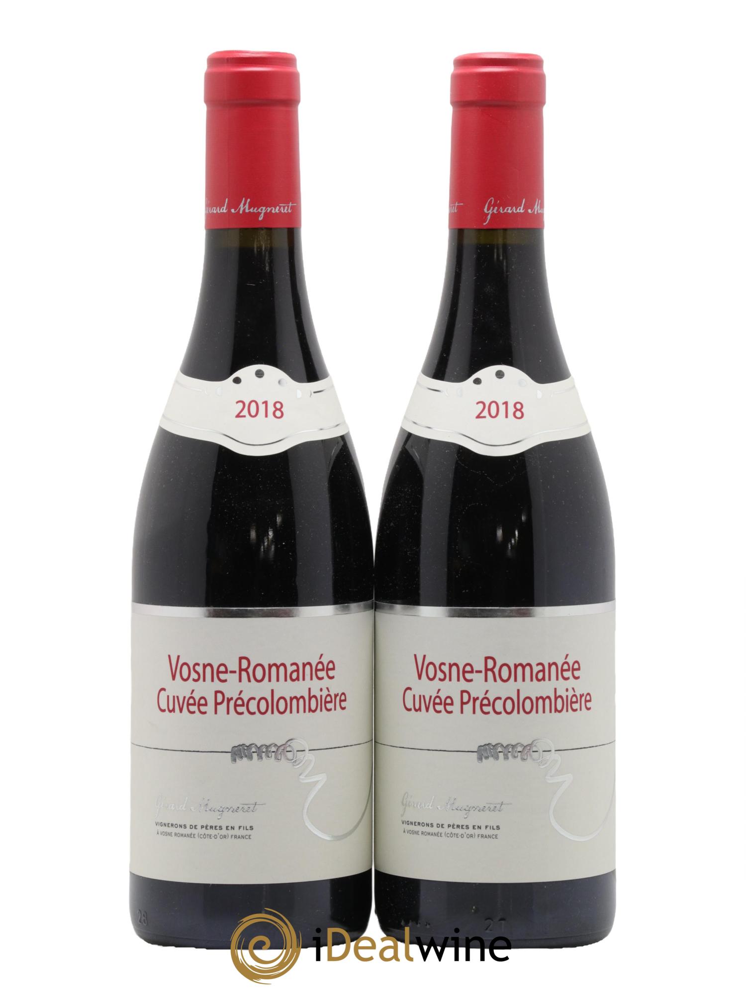 Vosne-Romanée Précolombière Gérard Mugneret 2018 - Lot de 2 bouteilles - 0