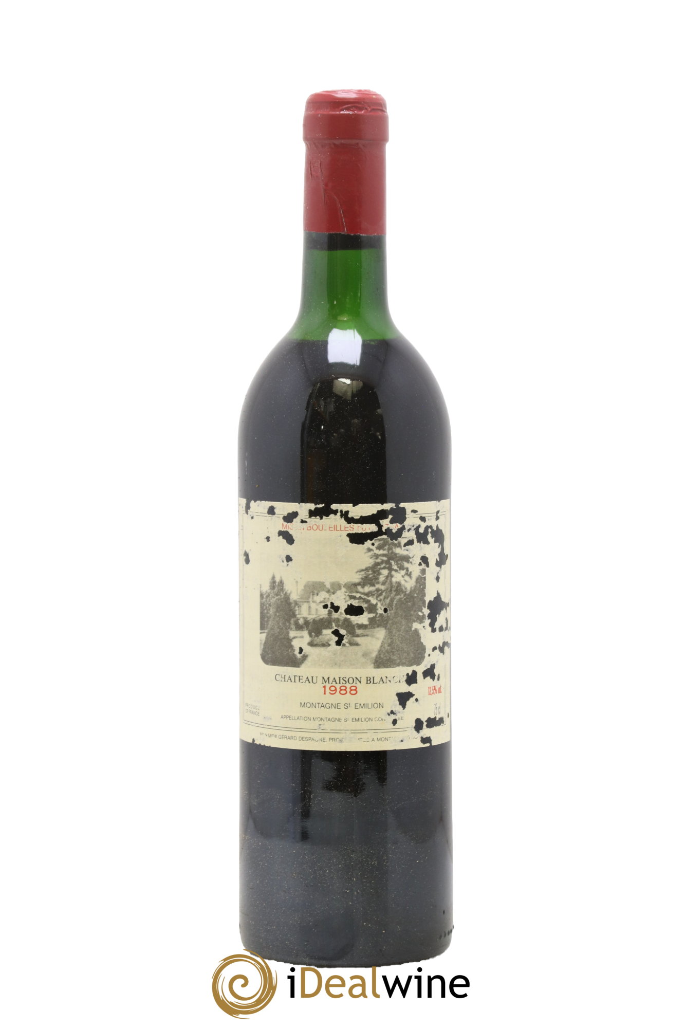 Château Maison Blanche 1988 - Lot de 1 bouteille - 0