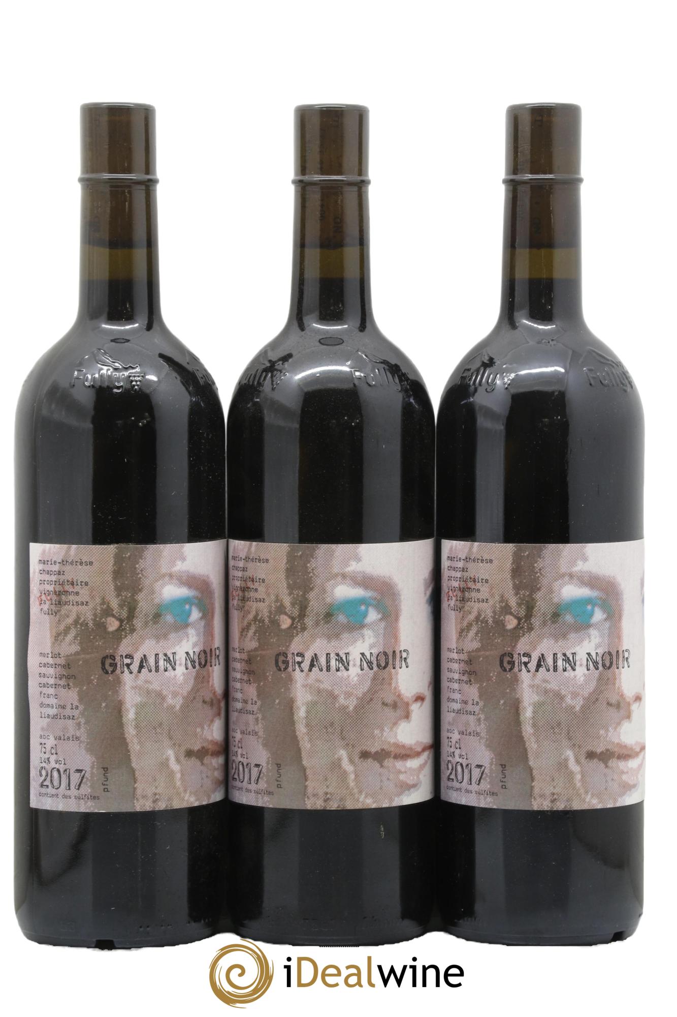 Valais Grain Noir Marie-Thérèse Chappaz - Domaine Des Claives 2017 - Posten von 3 Flaschen - 0