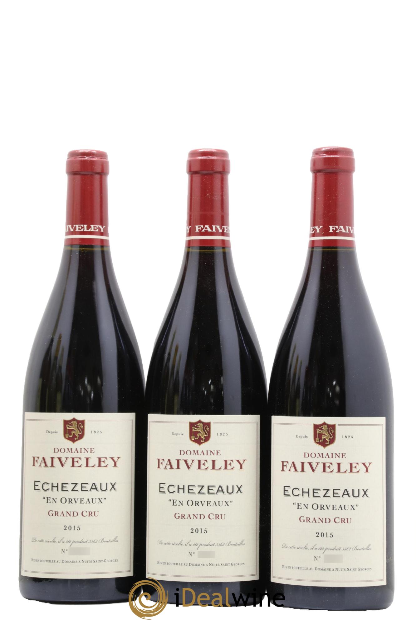 Echezeaux Grand Cru En Orveaux Domaine Faiveley 2015 - Lot de 6 bouteilles - 3