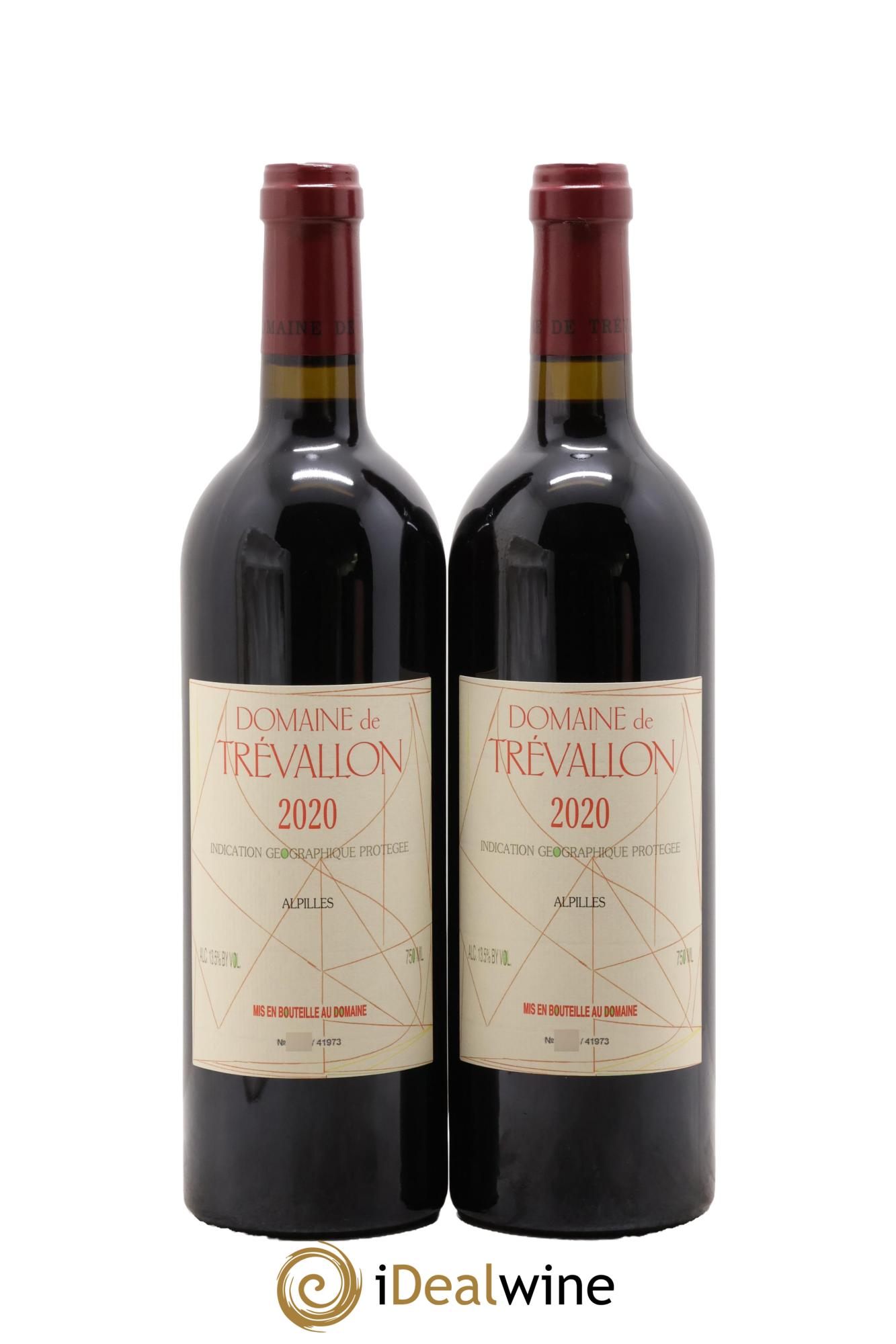 Alpilles Trévallon (Domaine de) Eloi Dürrbach 2020 - Lot of 2 bottles - 0