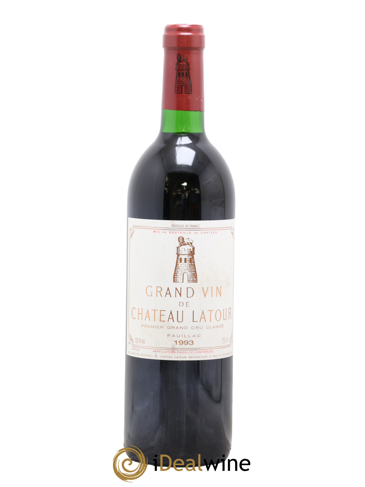Château Latour 1er Grand Cru Classé 1993 - Lot of 1 bottle - 0