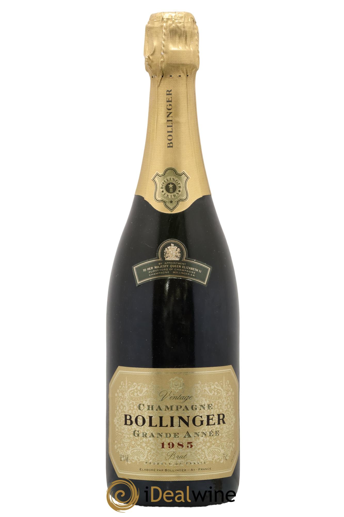 La Grande Année Brut Bollinger 1985 - Lot de 1 bouteille - 0
