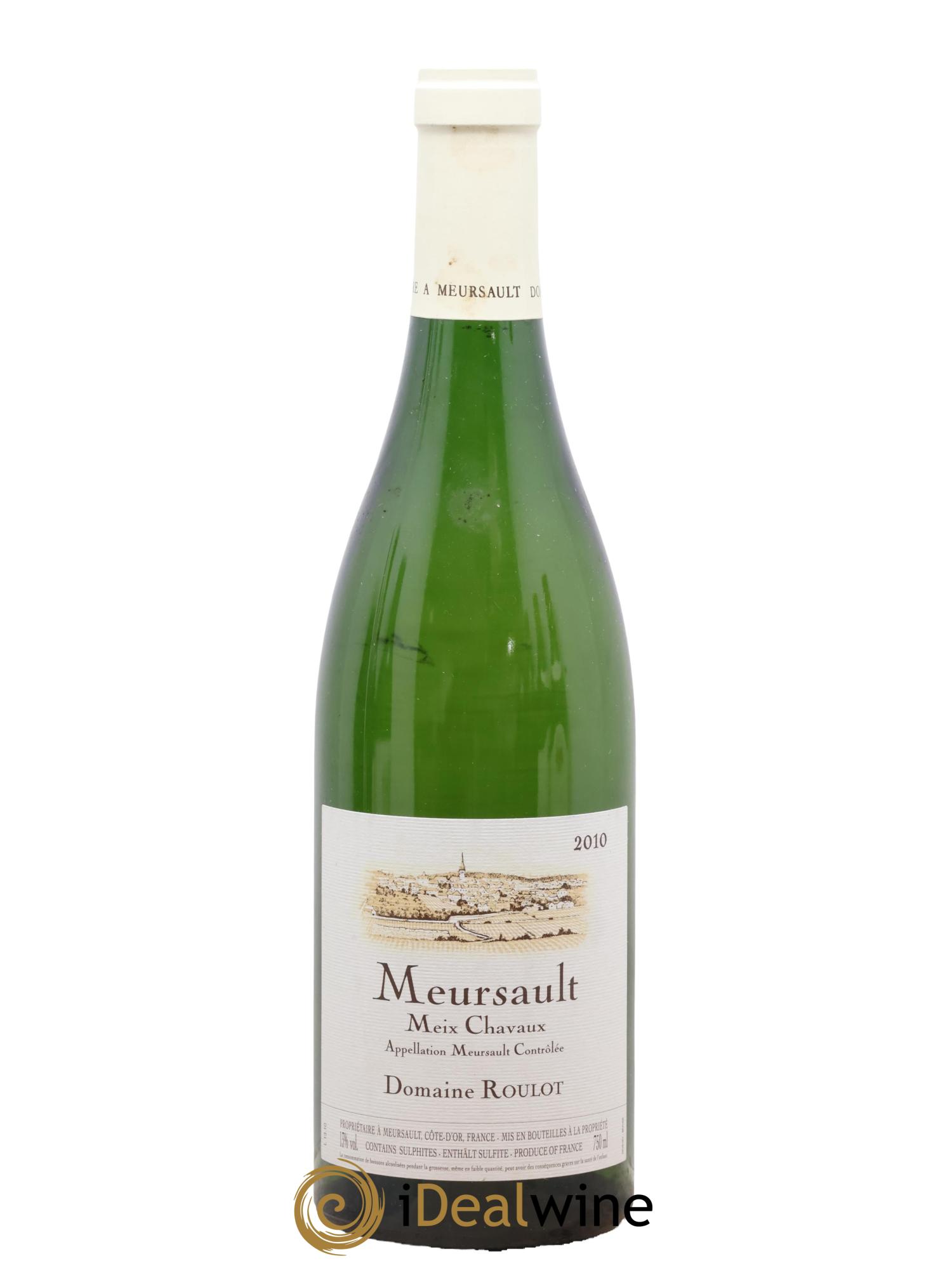 Meursault Meix Chavaux Roulot (Domaine) 2010 - Posten von 1 Flasche - 0