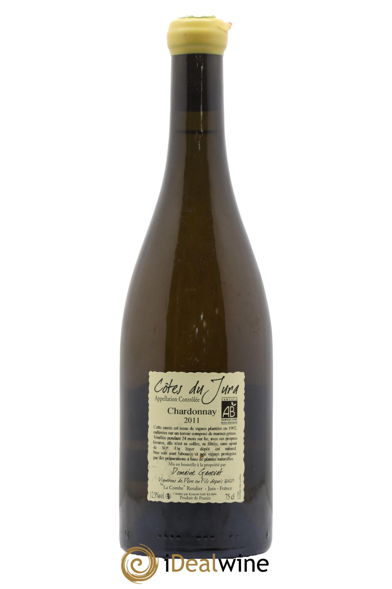 Côtes du Jura Les Chalasses Vieilles Vignes Jean-François Ganevat (Domaine) 2011 - Lot of 1 bottle - 1