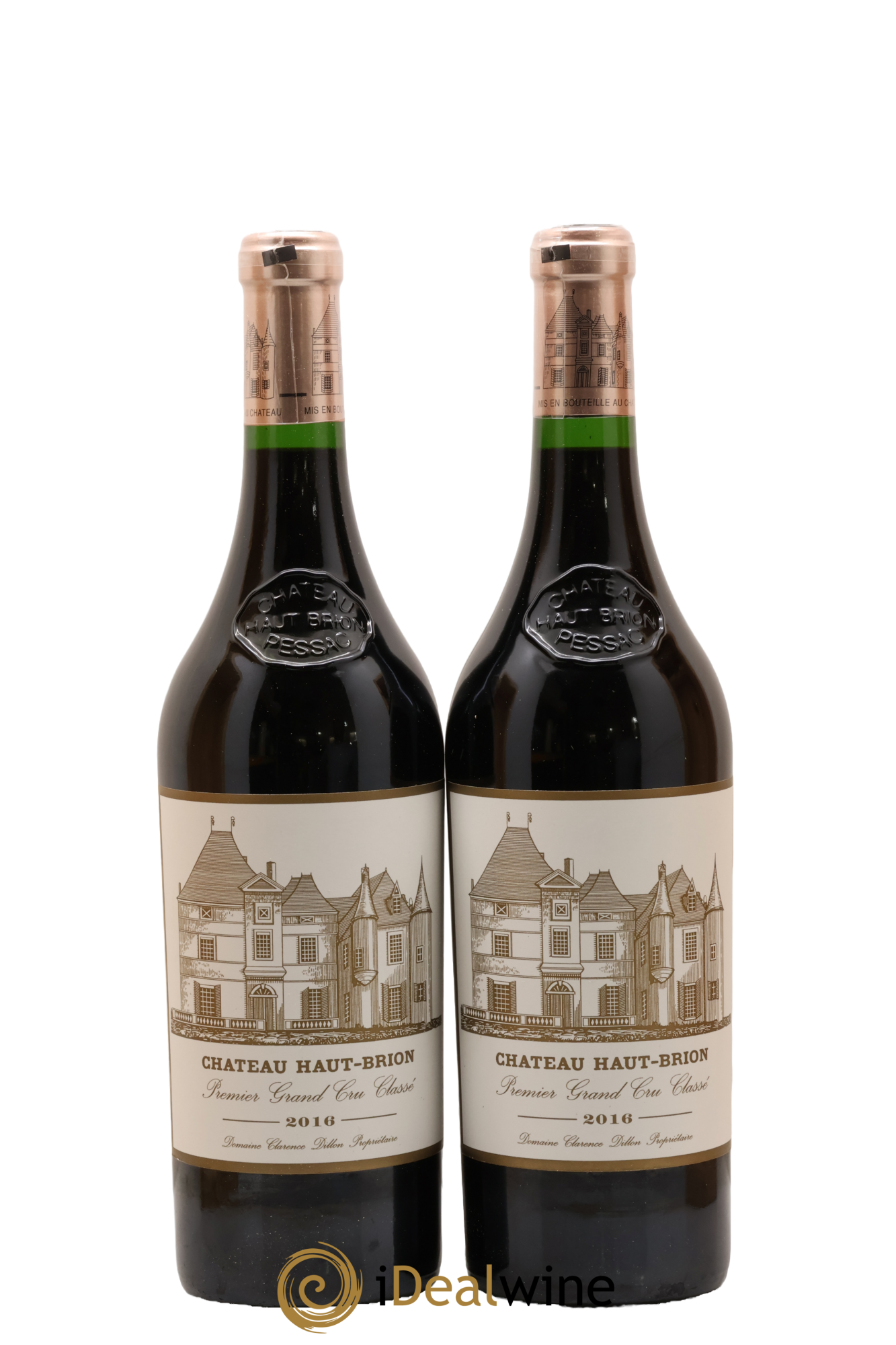 Château Haut Brion 1er Grand Cru Classé 2016 - Lot of 2 bottles - 1