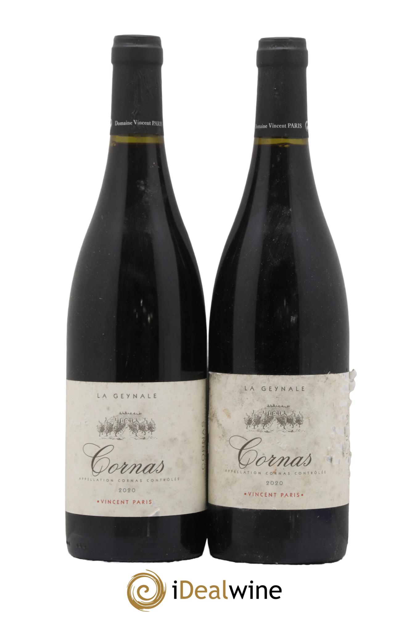 Cornas La Geynale Vincent Paris 2020 - Lotto di 2 bottiglie - 0