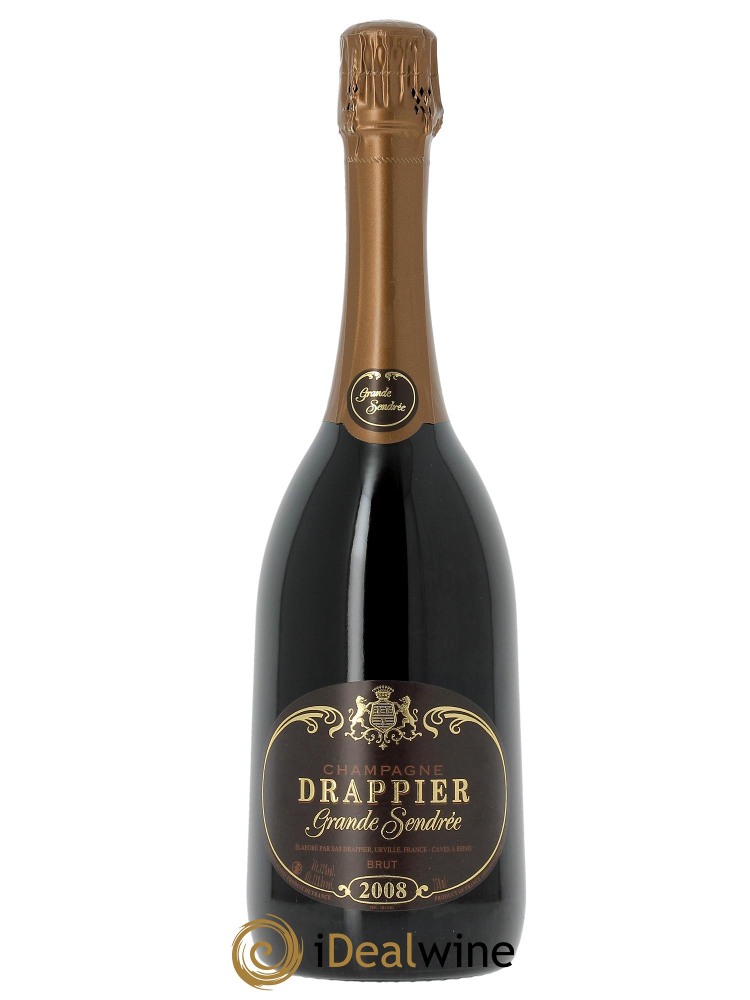 Grande Sendrée Drappier  2008 - Lot de 1 bouteille - 1