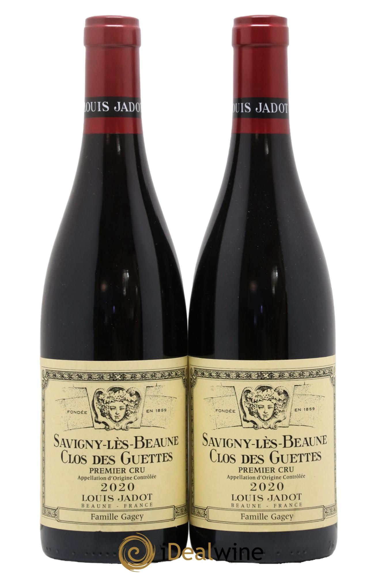 Savigny-lès-Beaune 1er Cru Clos des Guettes Domaine Gagey - Louis Jadot 2020 - Lot of 2 bottles - 0
