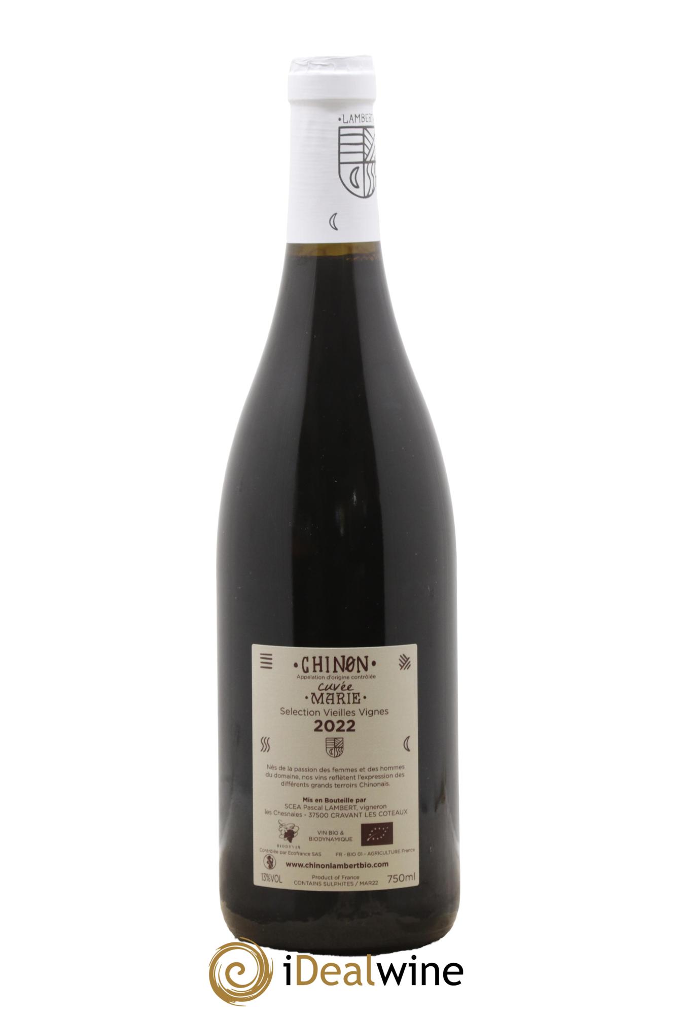Chinon Cuvee Marie Domaine Lambert 2022 - Posten von 1 Flasche - 1