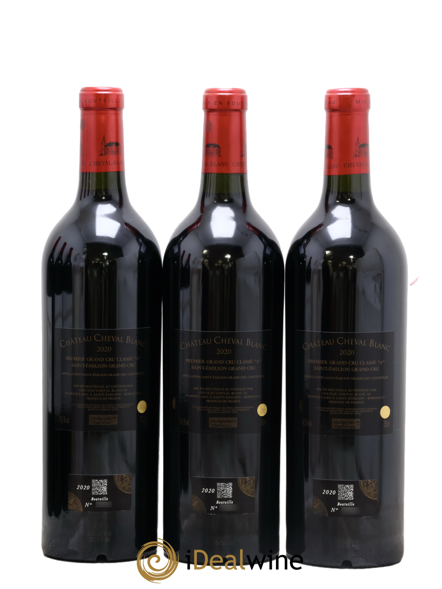 Château Cheval Blanc 1er Grand Cru Classé A 2020 - Posten von 6 Flaschen - 2