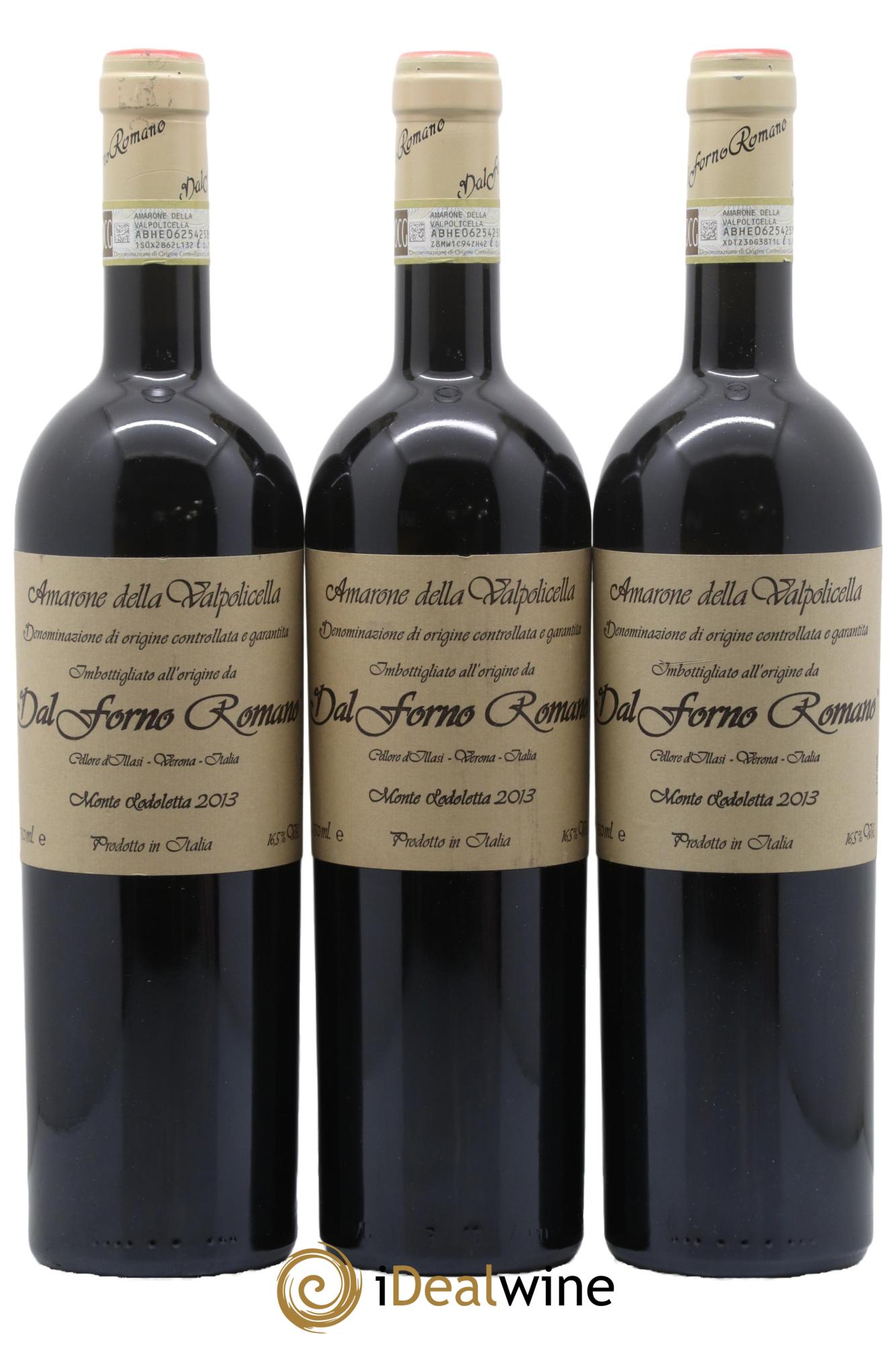 Amarone della Valpolicella DOCG Dal Forno Romano 2013 - Lot de 3 bouteilles - 0