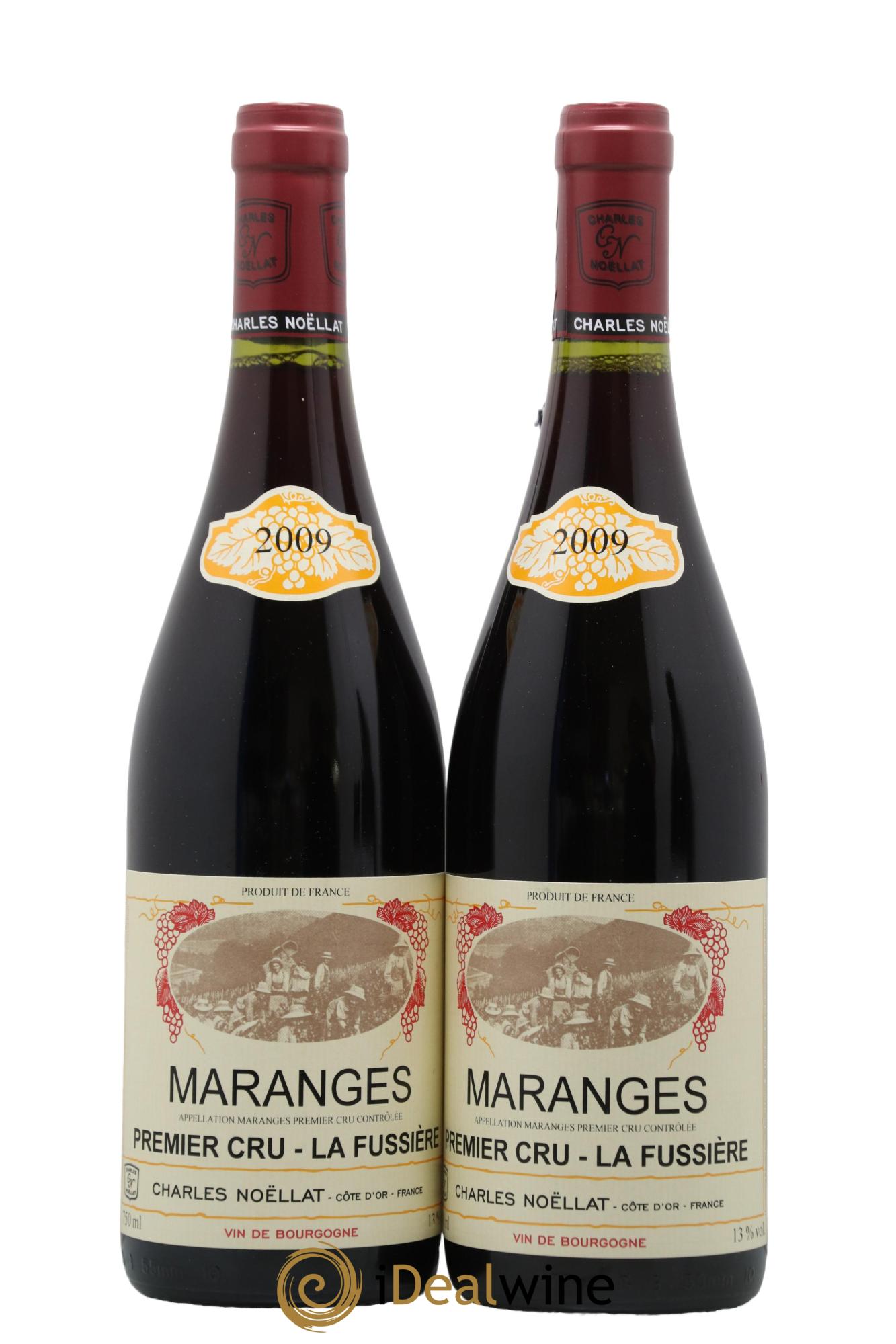 Maranges 1er Cru La Fussière Domaine Charles Noellat 2009 - Lot de 2 bouteilles - 0