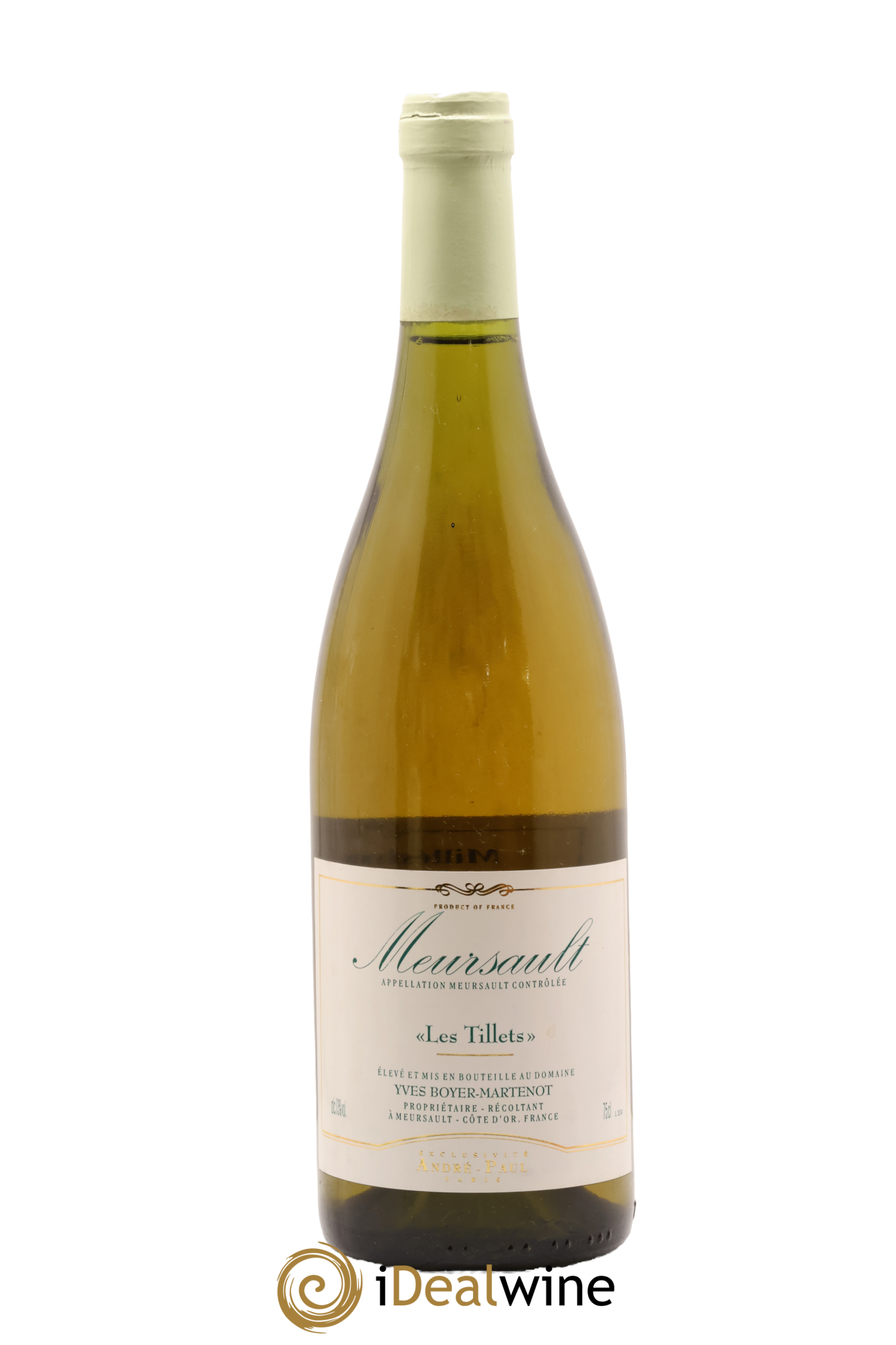 Meusault Les Tillets Boyer-Martenot 2010 - Lot de 1 bouteille - 0