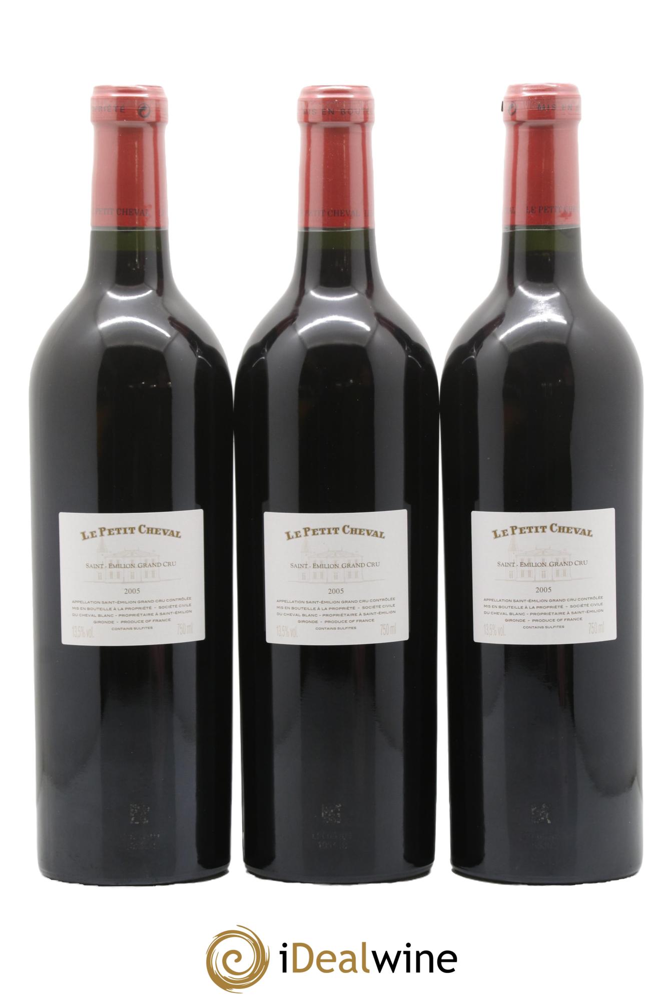 Le Petit Cheval Second Vin 2005 - Lot de 12 bouteilles - 8