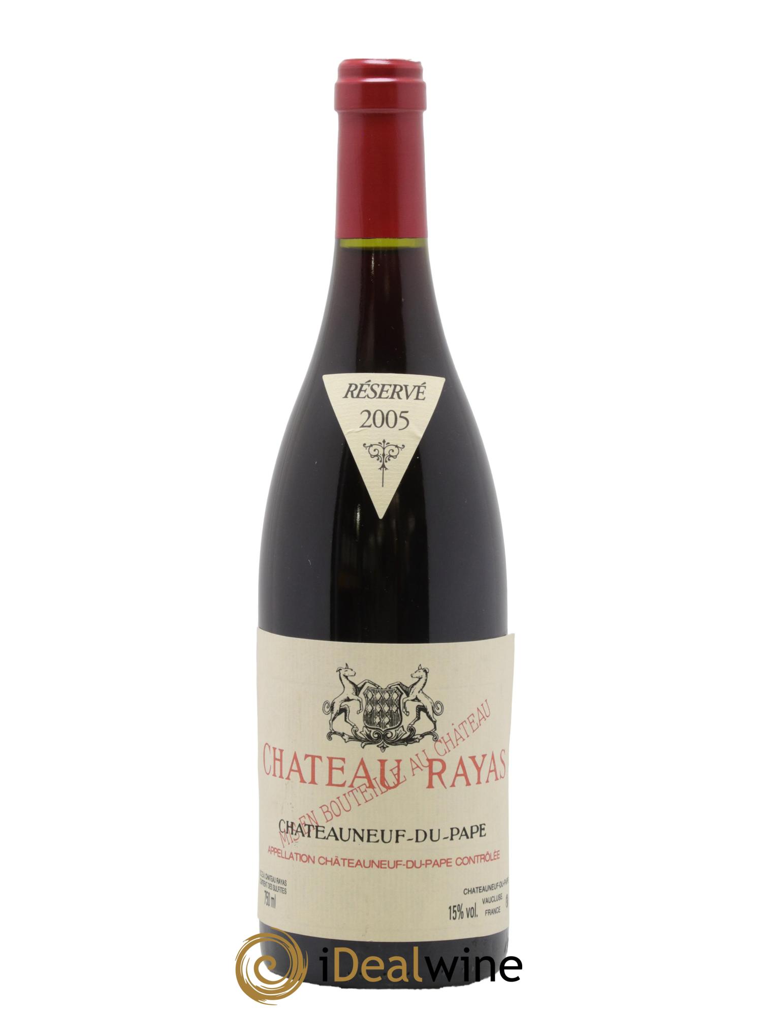 Châteauneuf-du-Pape Château Rayas Emmanuel Reynaud 2005 - Lot de 1 bouteille - 0