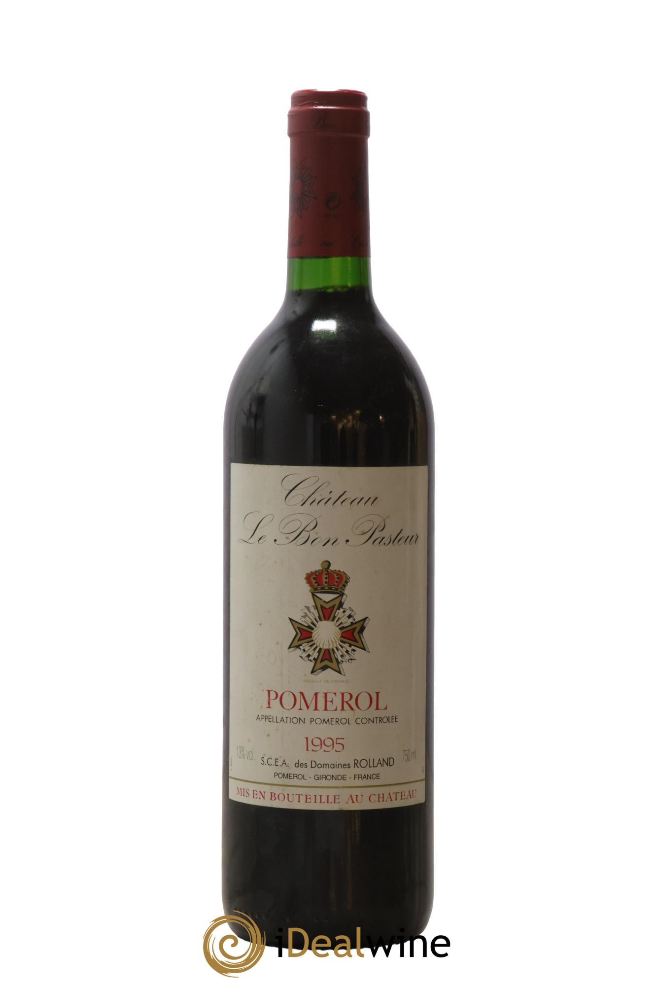 Château le Bon Pasteur 1995 - Lot de 1 bouteille - 0