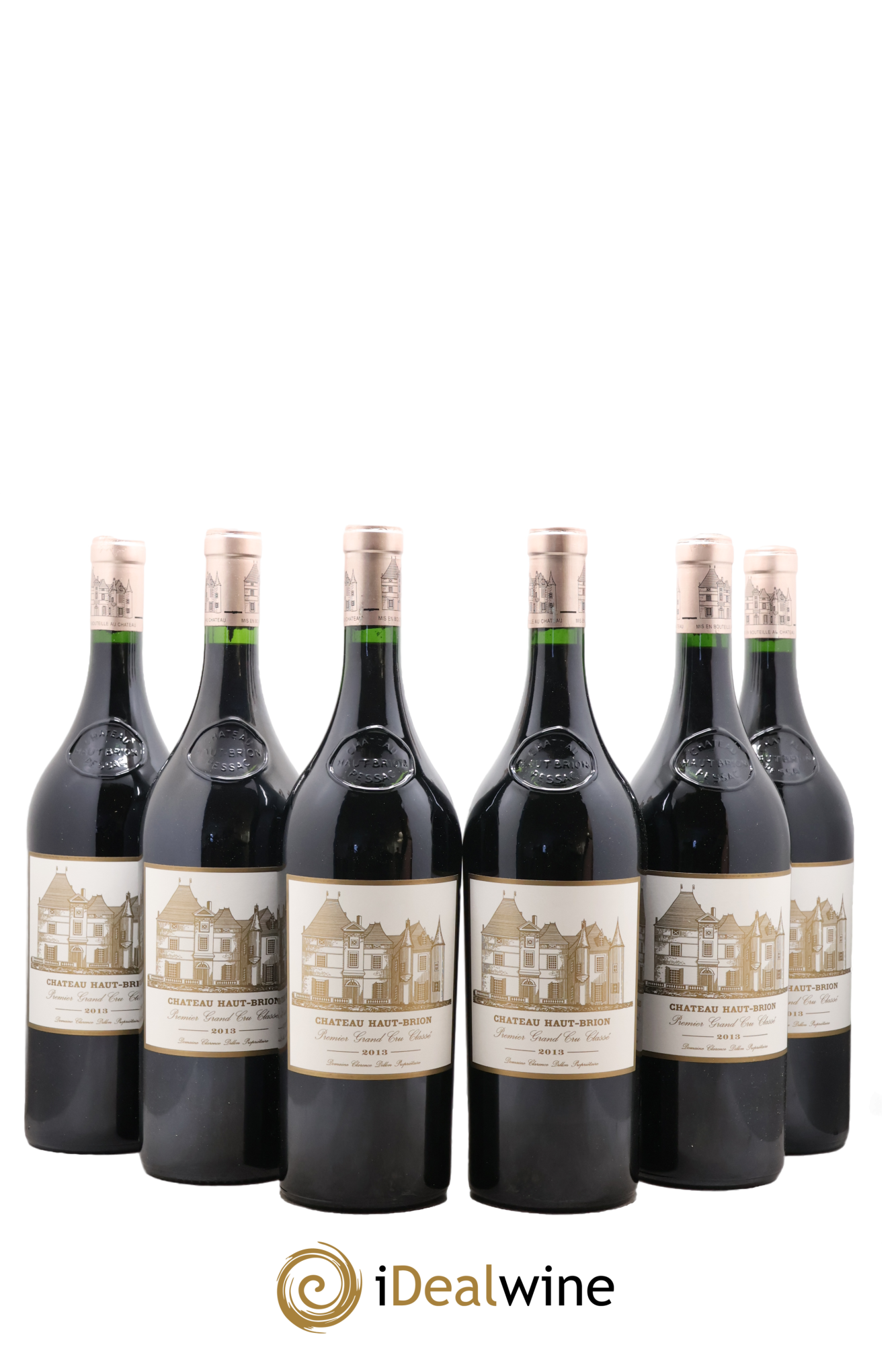 Château Haut Brion 1er Grand Cru Classé 2013 - Lot de 6 magnums - 0