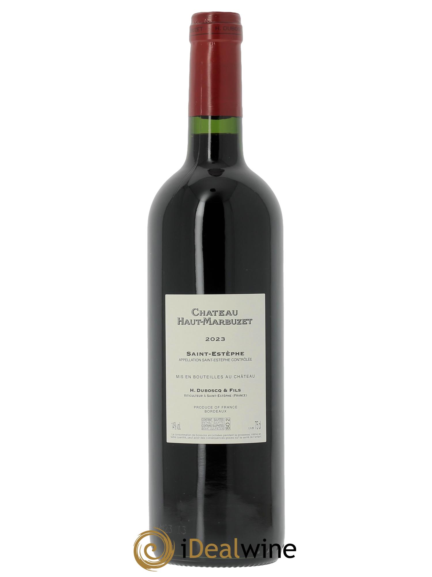 Château Haut Marbuzet (OWC if 6 bts) 2023 - Lot of 1 bottle - 1