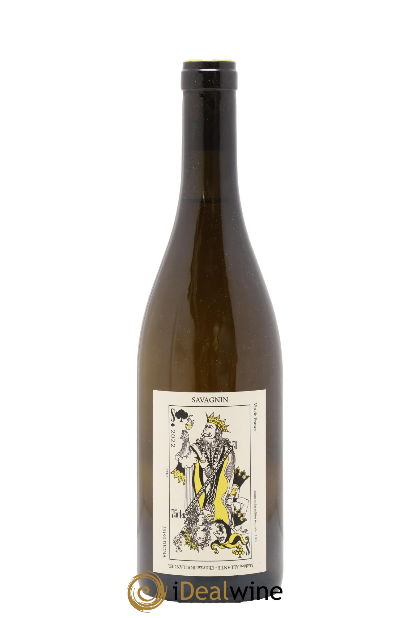 Vin de France Savagnin Allante Boulanger 2022 - Lot de 1 bouteille - 0