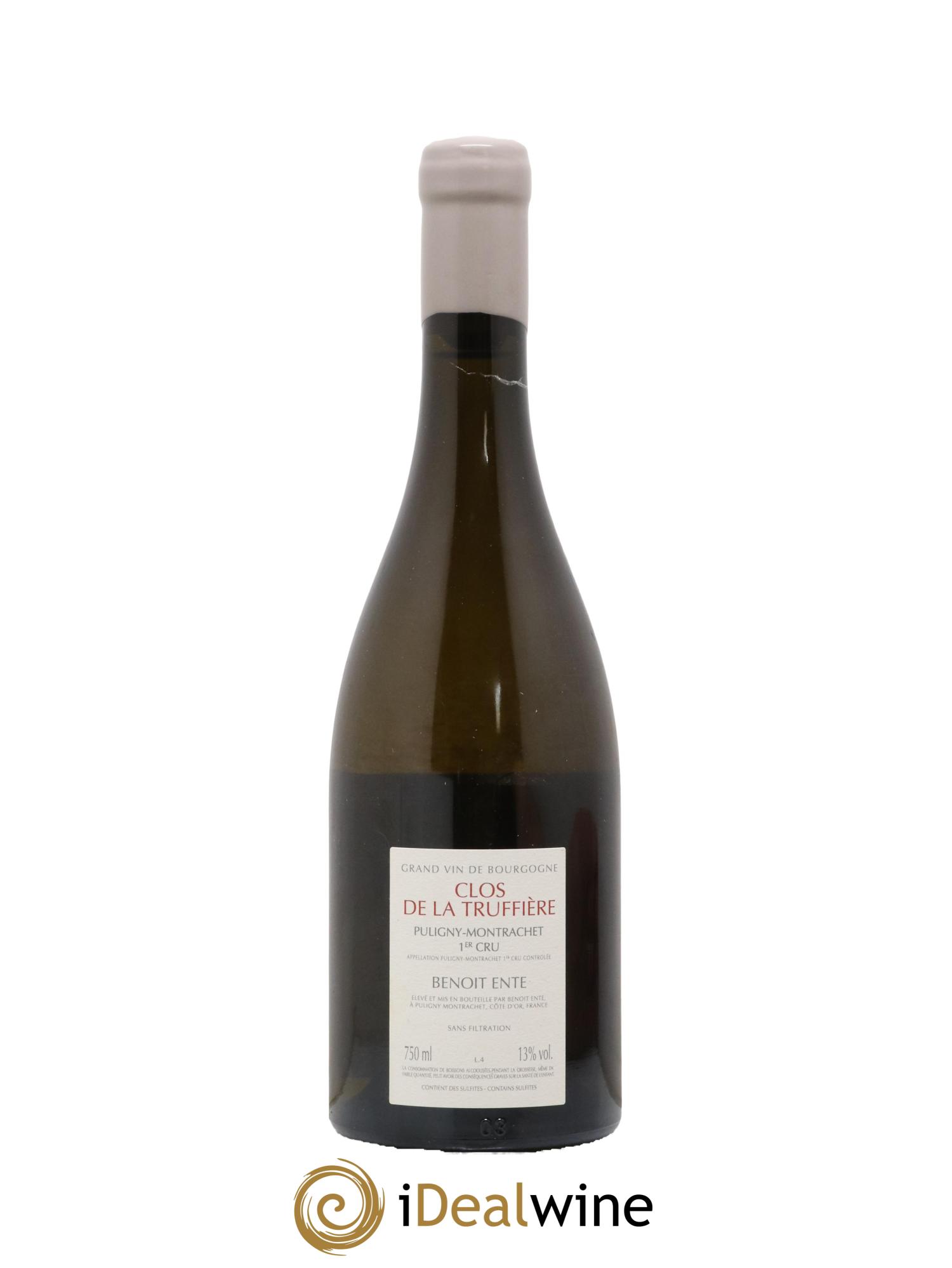 Puligny-Montrachet 1er Cru Clos de la Truffière Benoit Ente 2019 - Lot de 1 bouteille - 1