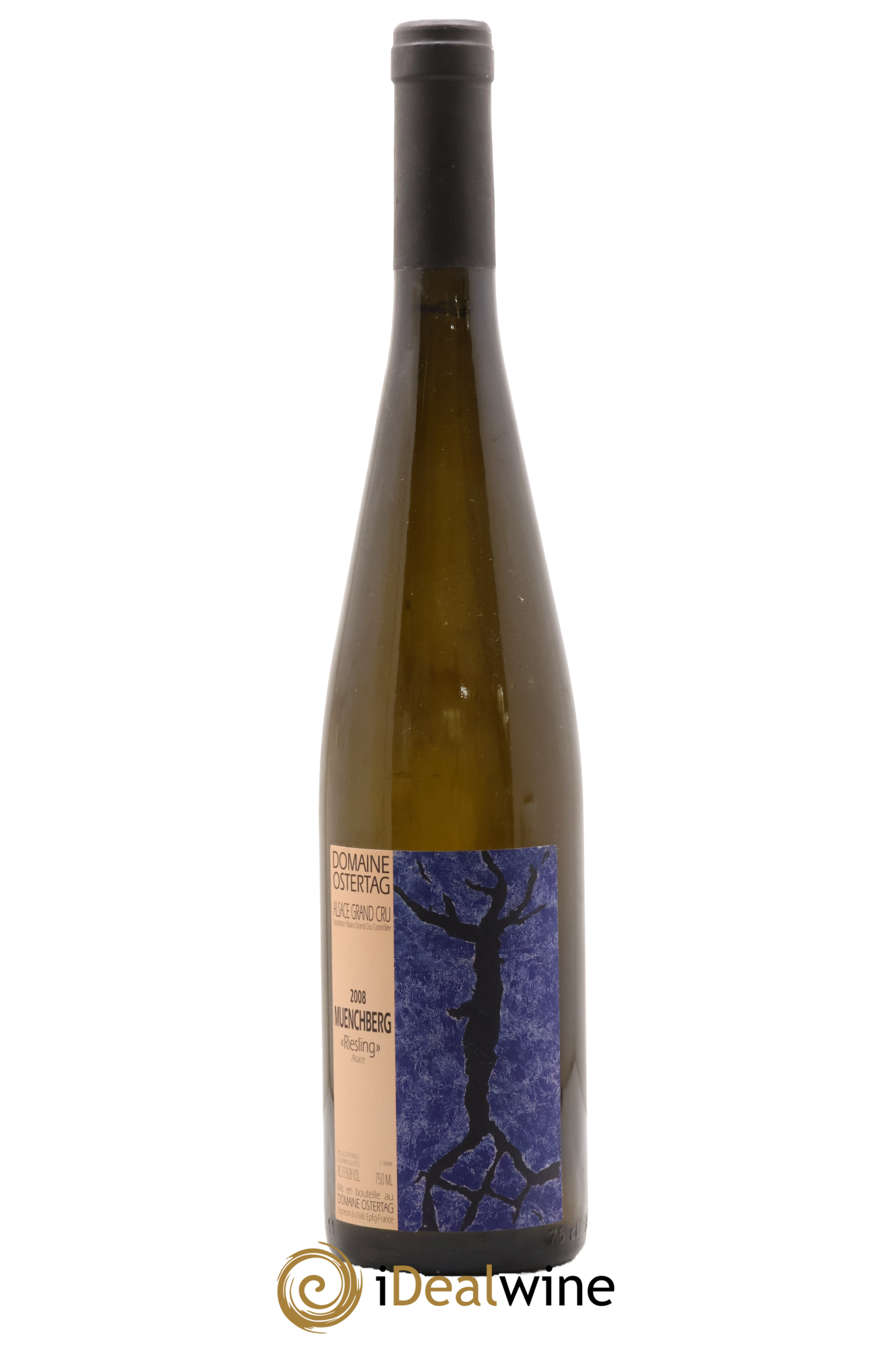 Alsace Riesling Grand Cru Muenchberg Ostertag (Domaine) 2008 - Posten von 1 Flasche - 0
