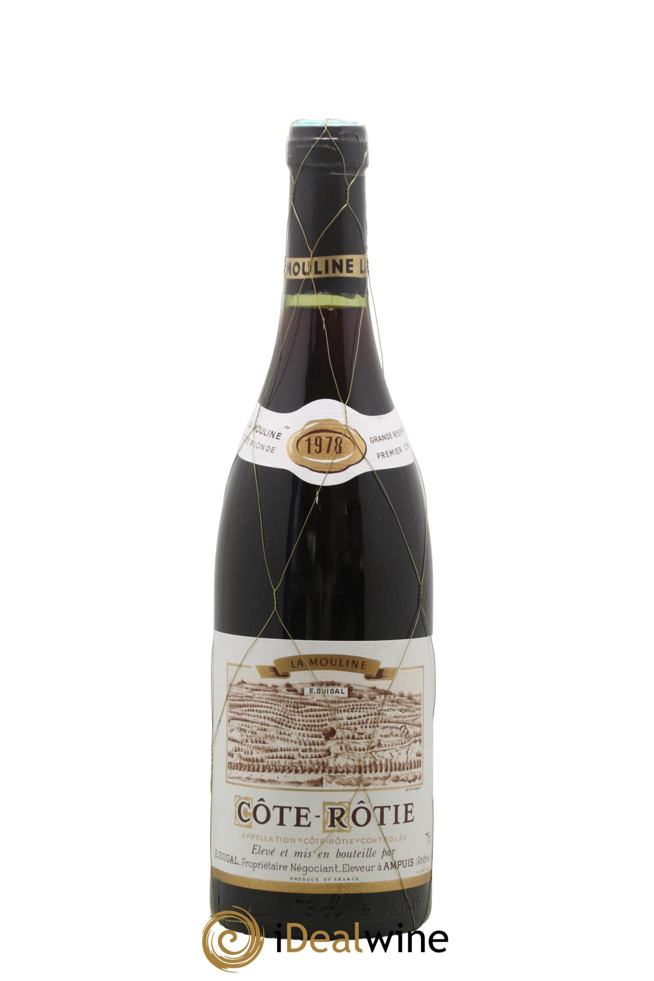 Côte-Rôtie La Mouline Guigal 1978 - Lotto di 1 bottiglia - 0