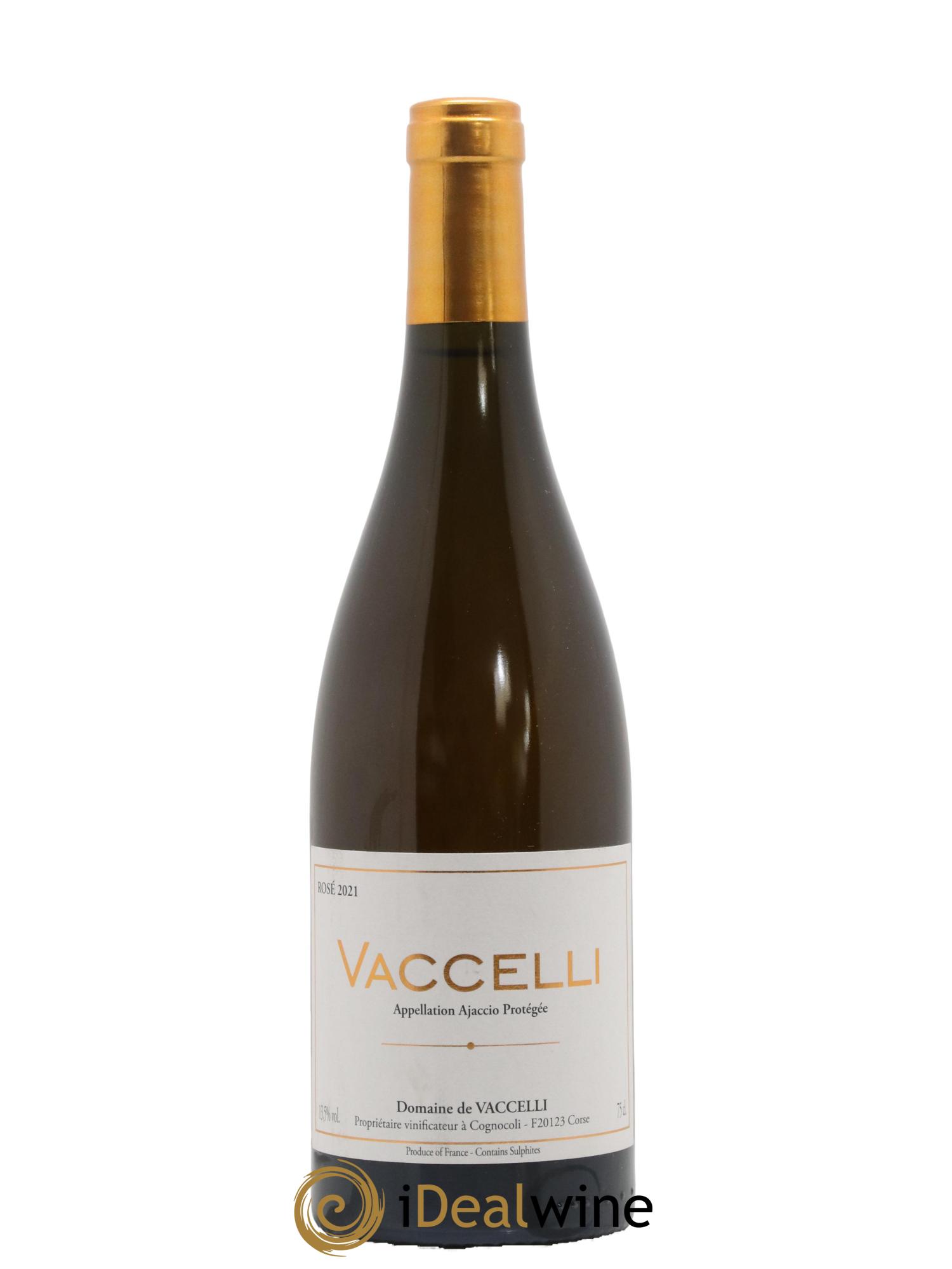 Ajaccio Vaccelli 2021 - Lot de 1 bouteille - 0