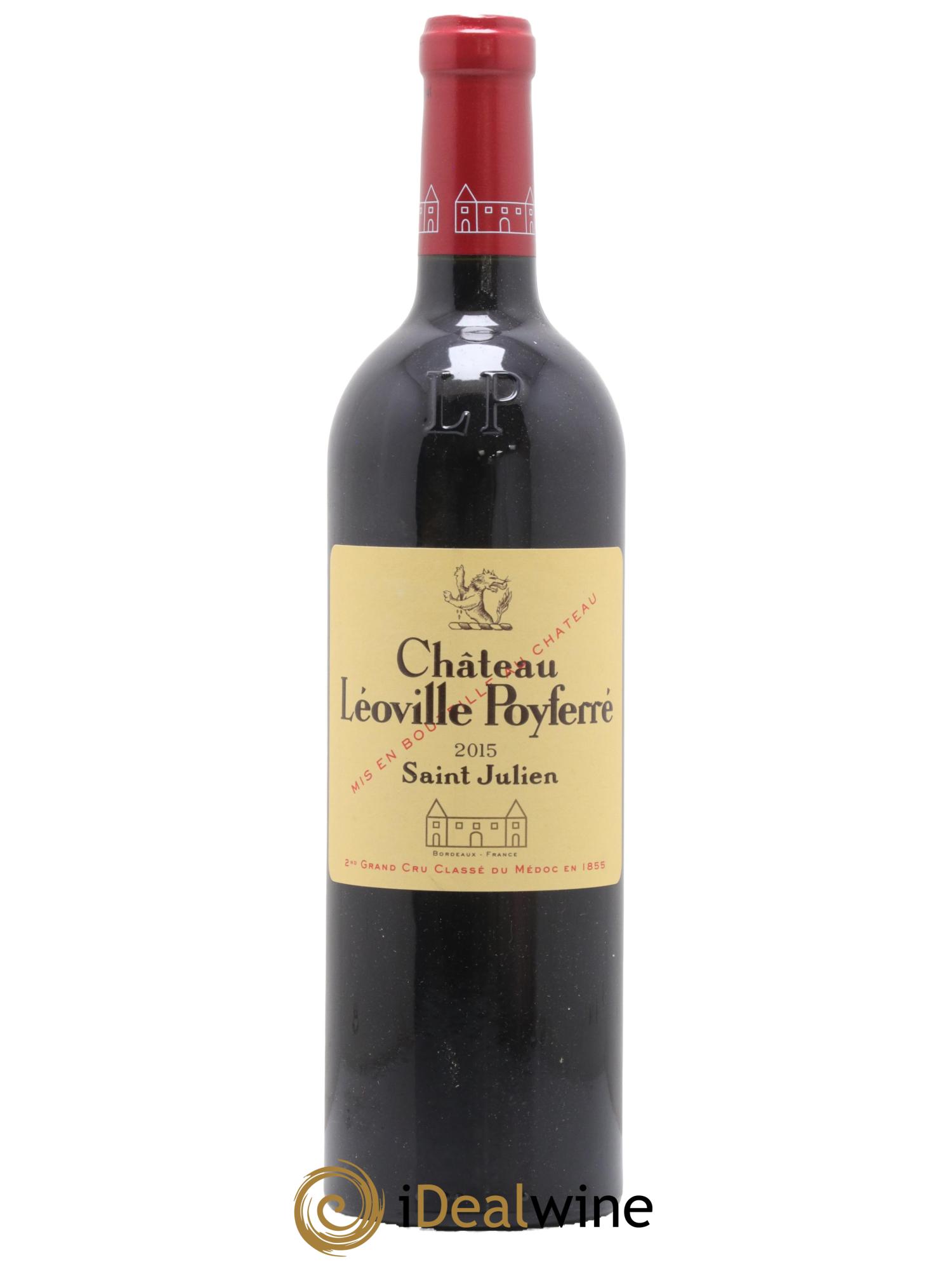 Château Léoville Poyferré 2ème Grand Cru Classé 2015 - Lot de 1 bouteille - 0