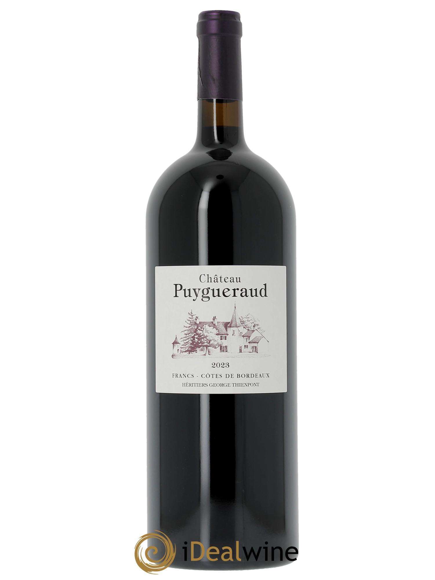 Château Puygueraud  2023 - Posten von 1 Magnum - 0