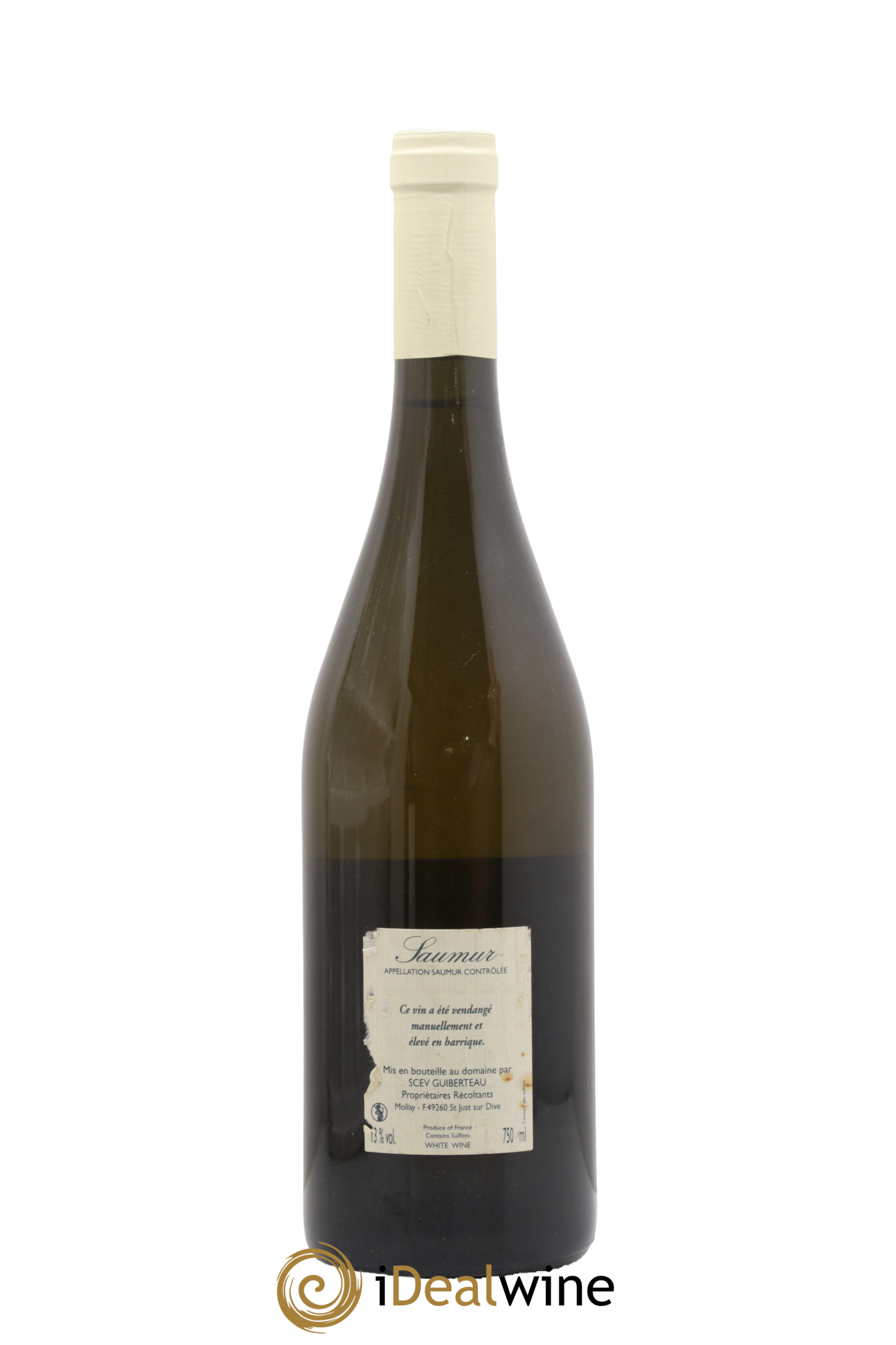 Saumur Brézé Clos des Carmes Domaine Guiberteau 2007 - Posten von 1 Flasche - 1