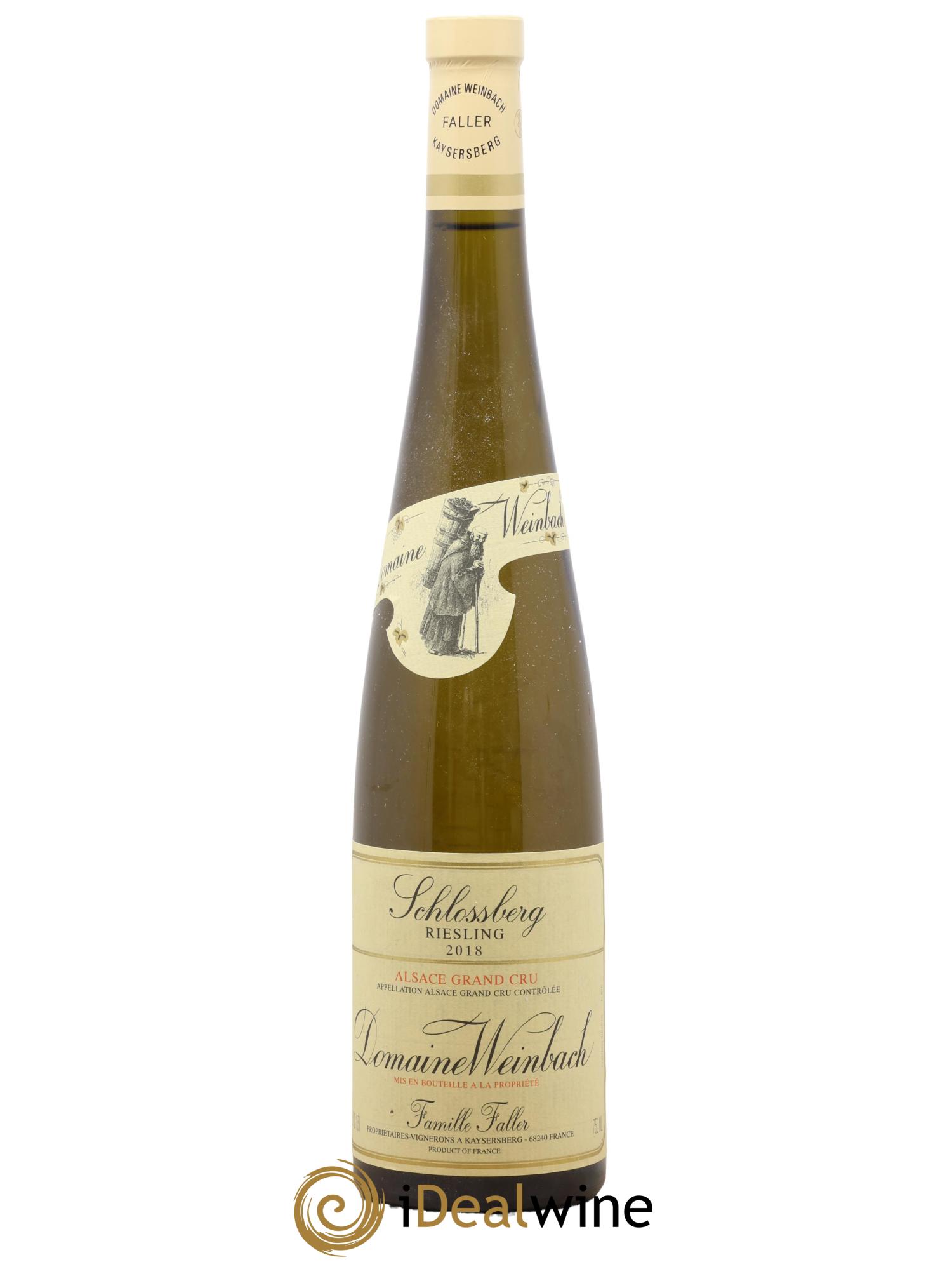 Alsace Grand Cru Schlossberg Riesling Weinbach (Domaine) 2018 - Lot of 1 bottle - 0