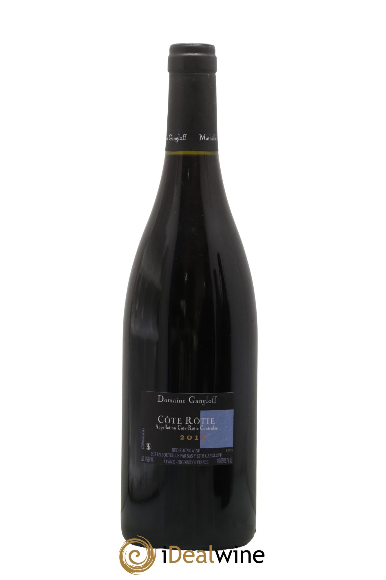 Côte-Rôtie La Barbarine Gangloff (Domaine) 2016 - Lot de 1 bouteille - 1