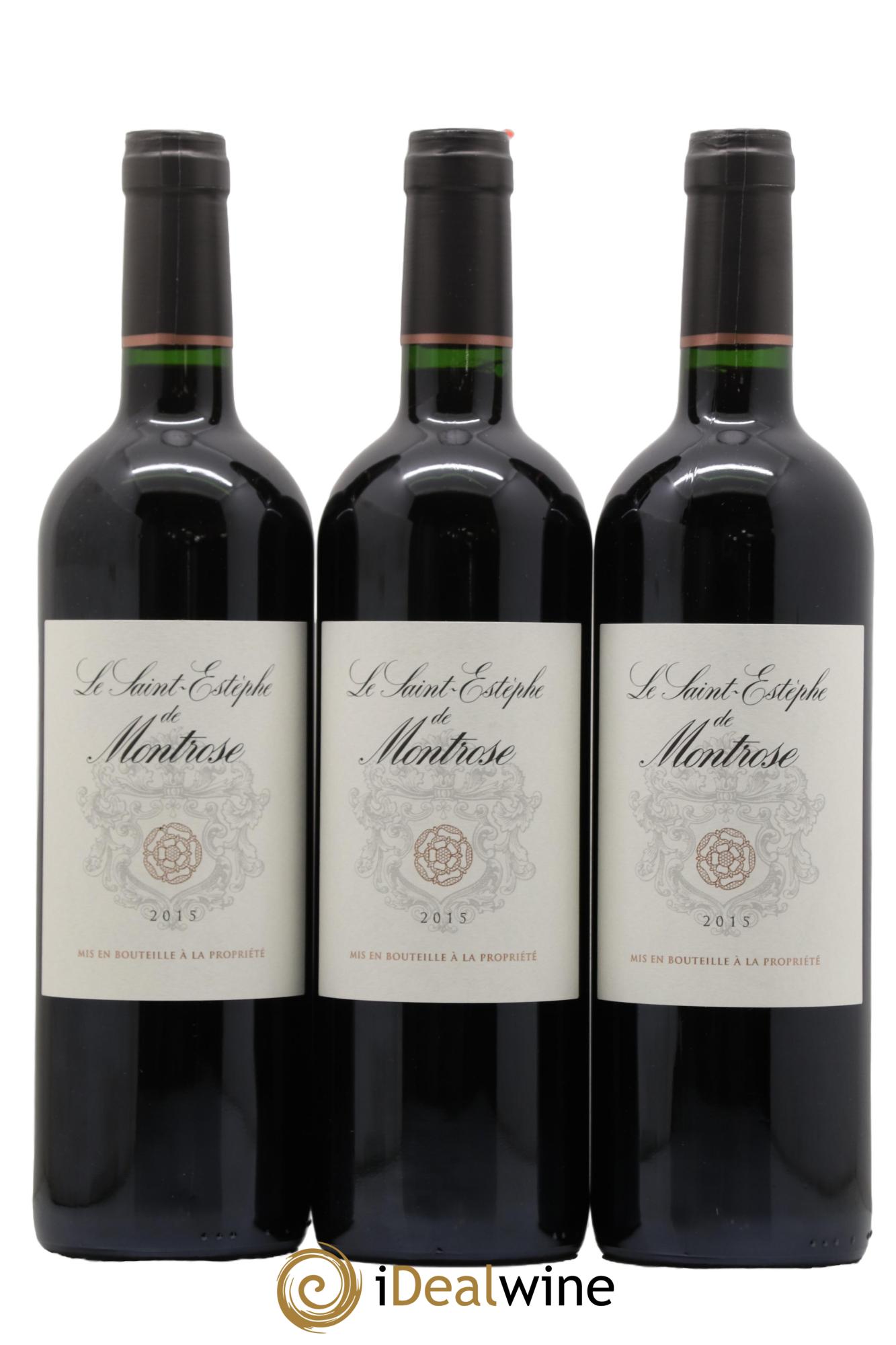 Le Saint-Estèphe de Montrose Troisième Vin  2015 - Posten von 6 Flaschen - 2