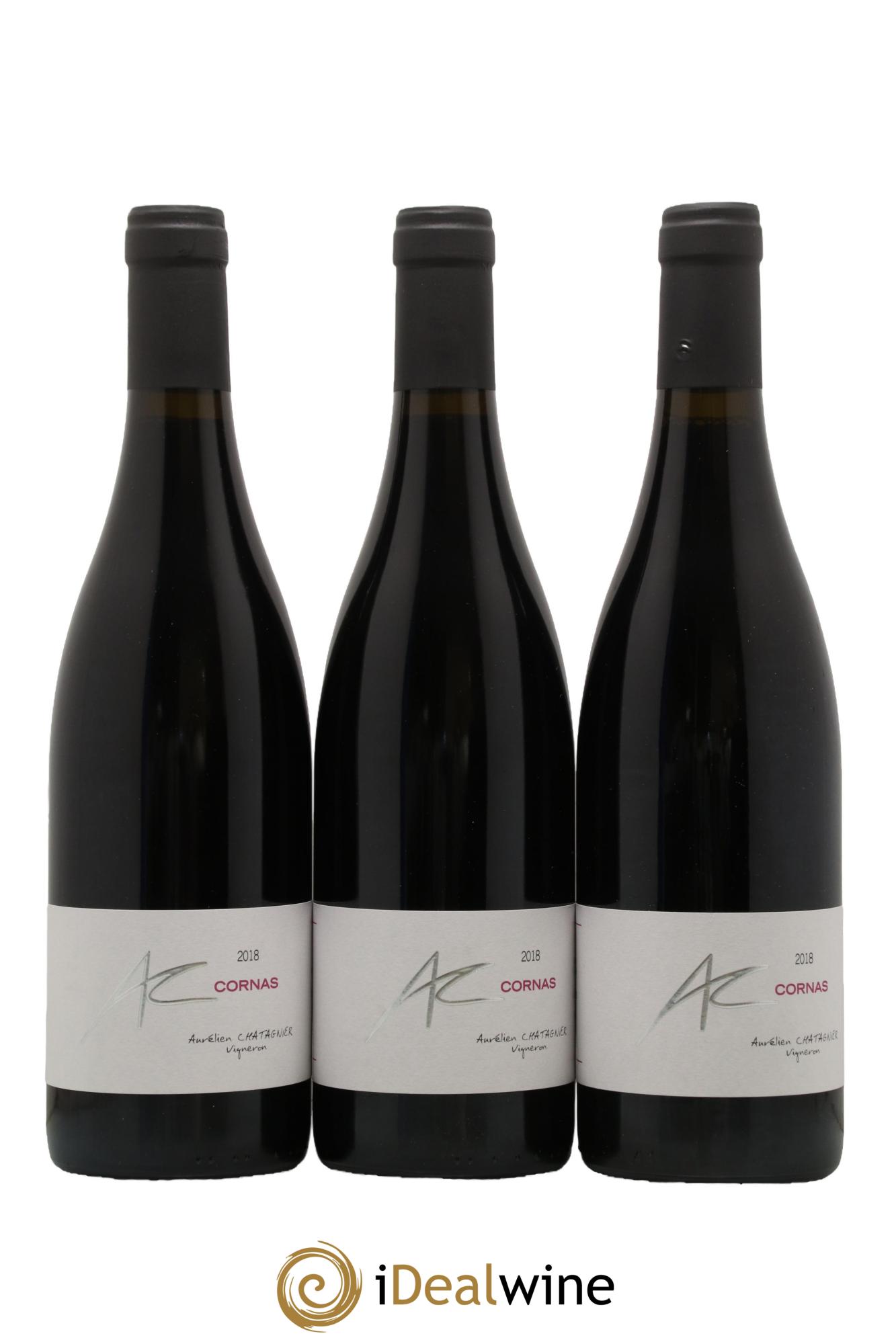 Cornas Aurelien Chatagnier 2018 - Posten von 3 Flaschen - 0