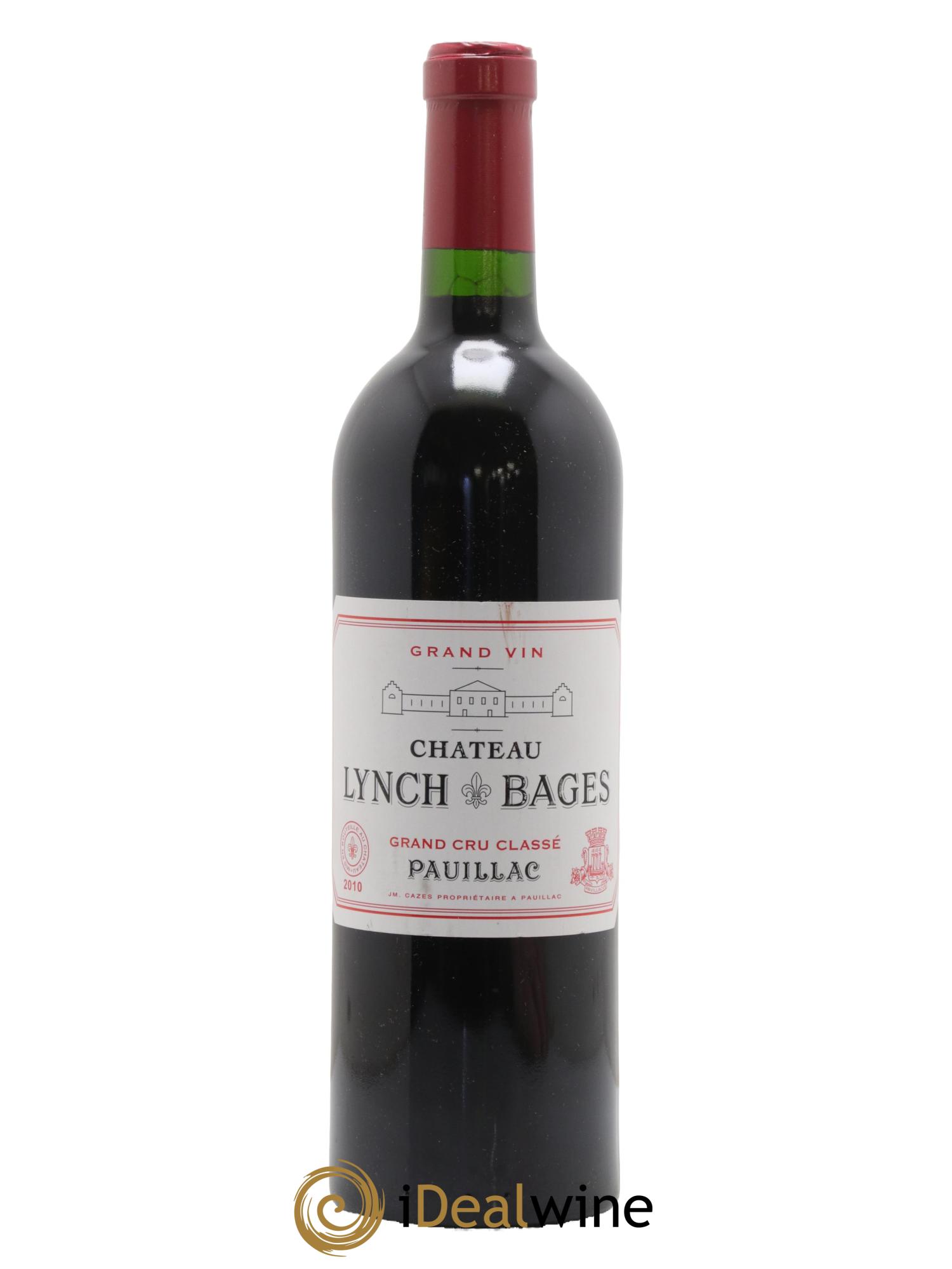 Château Lynch Bages 5ème Grand Cru Classé 2010 - Lot de 1 bouteille - 0