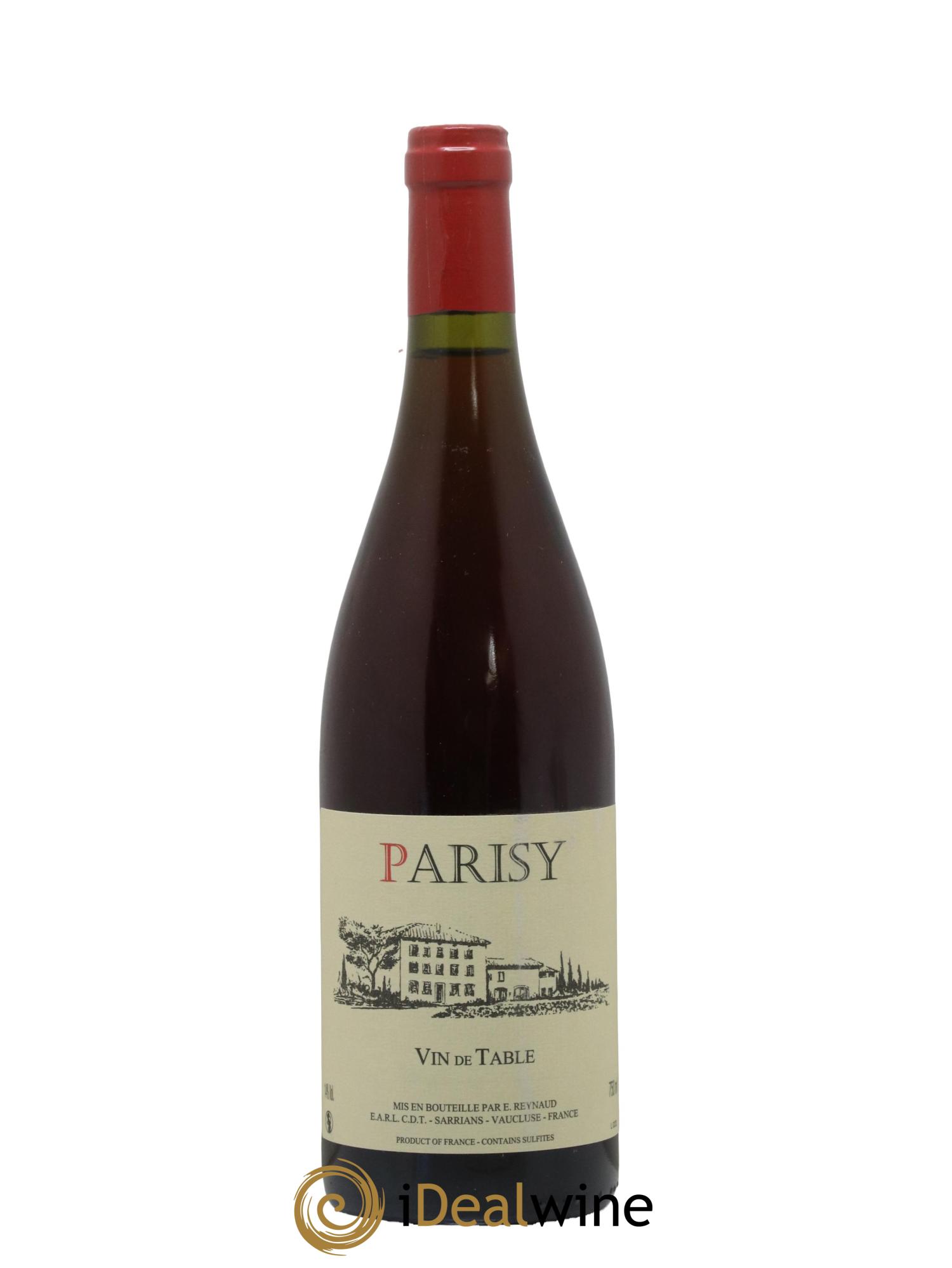 Vin de Table Parisy Emmanuel Reynaud - Posten von 1 Flasche - 0