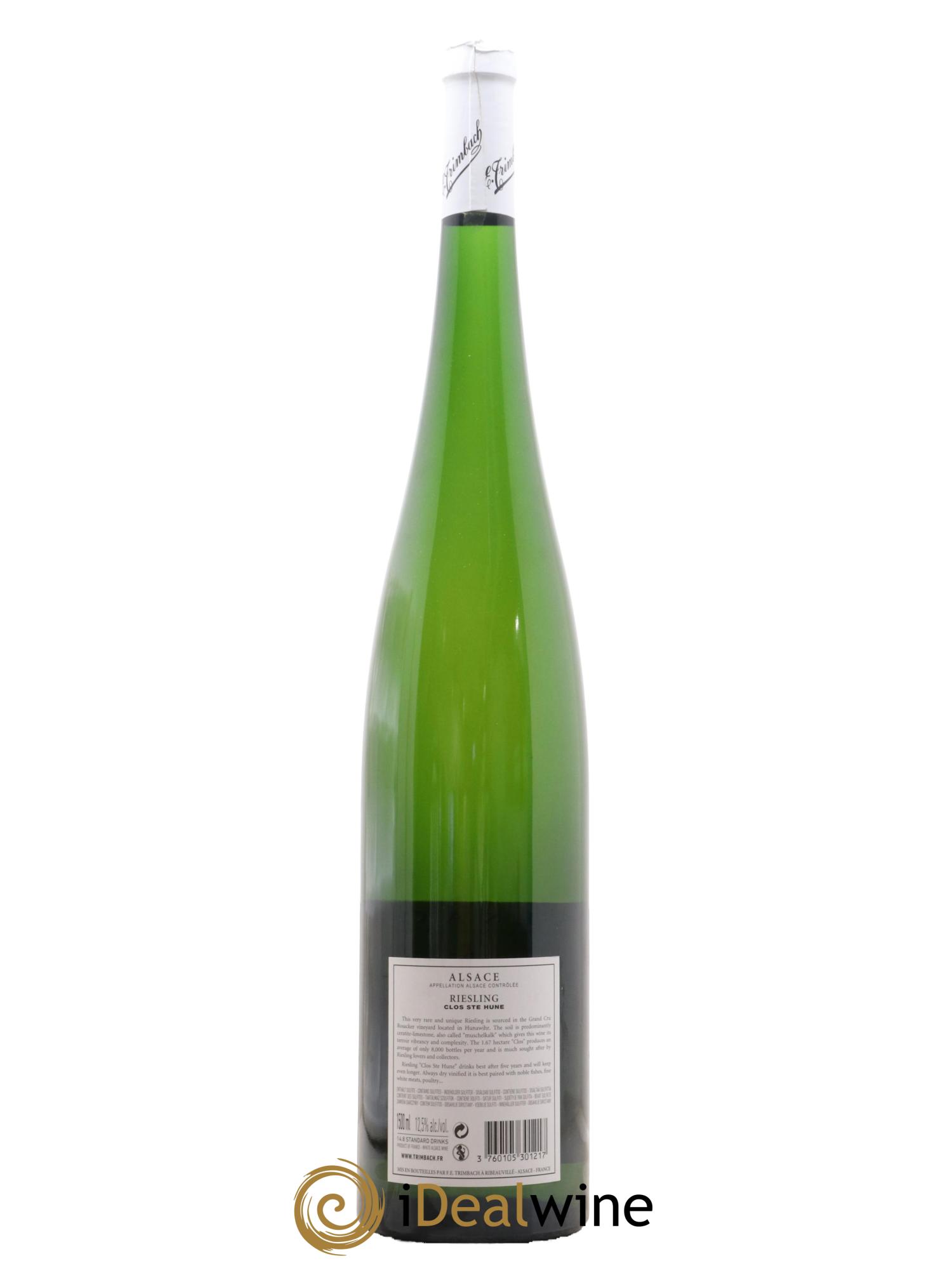 Alsace Riesling Clos Sainte-Hune Trimbach (Domaine) 2012 - Posten von 1 Magnum - 2