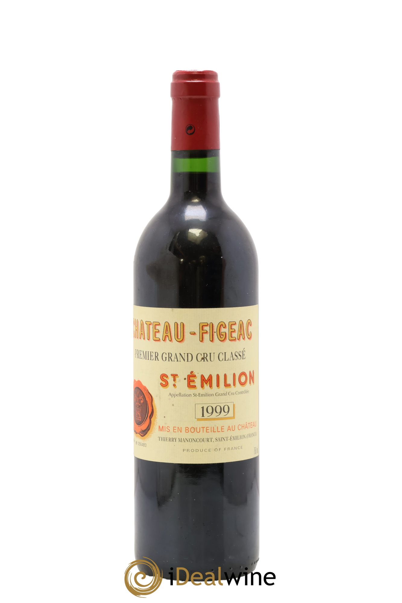 Château Figeac 1er Grand Cru Classé A 1999 - Lot de 1 bouteille - 0