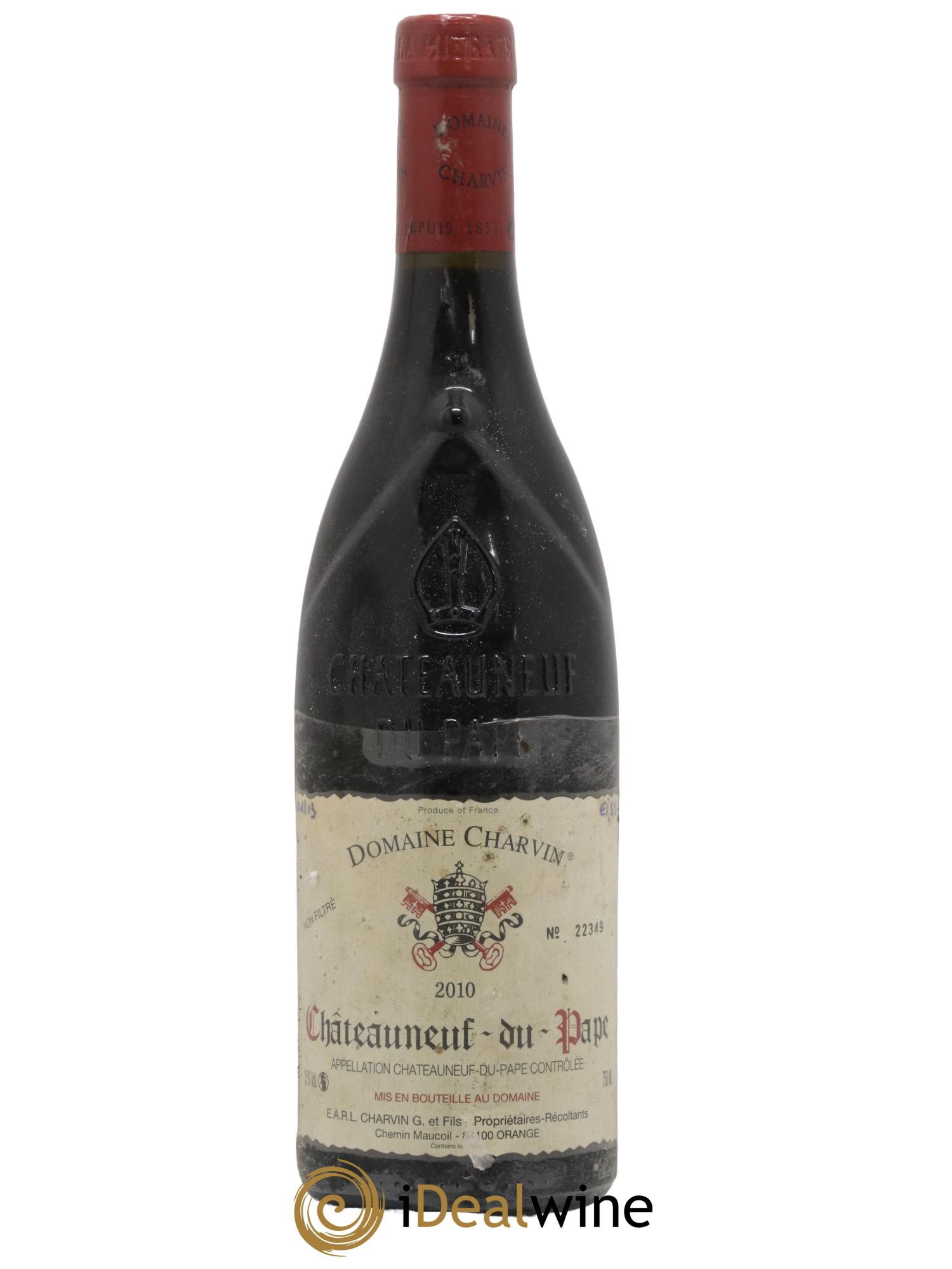 Châteauneuf-du-Pape Charvin (Domaine) 2010 - Lot de 1 bouteille - 0