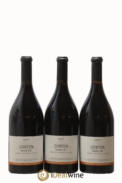 Corton Grand Cru Tollot Beaut (Domaine) 2017 - Posten von 3 Flaschen - 0