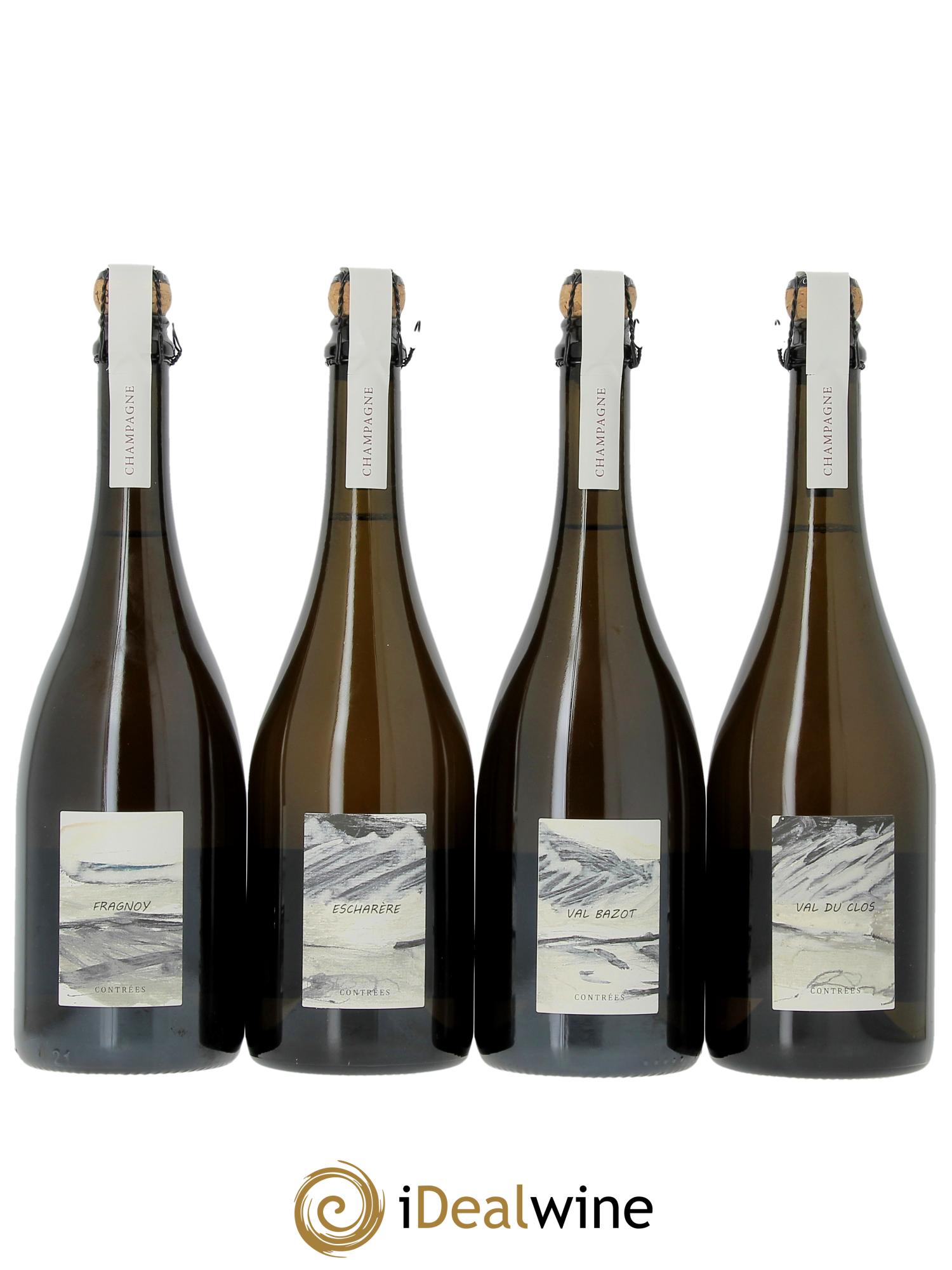 Coffret Contrées Olivier Horiot, Elise Dechannes et Mary Lamoureux (OWC if 4 bts) 2011 - Lot of 4 bottles - 3
