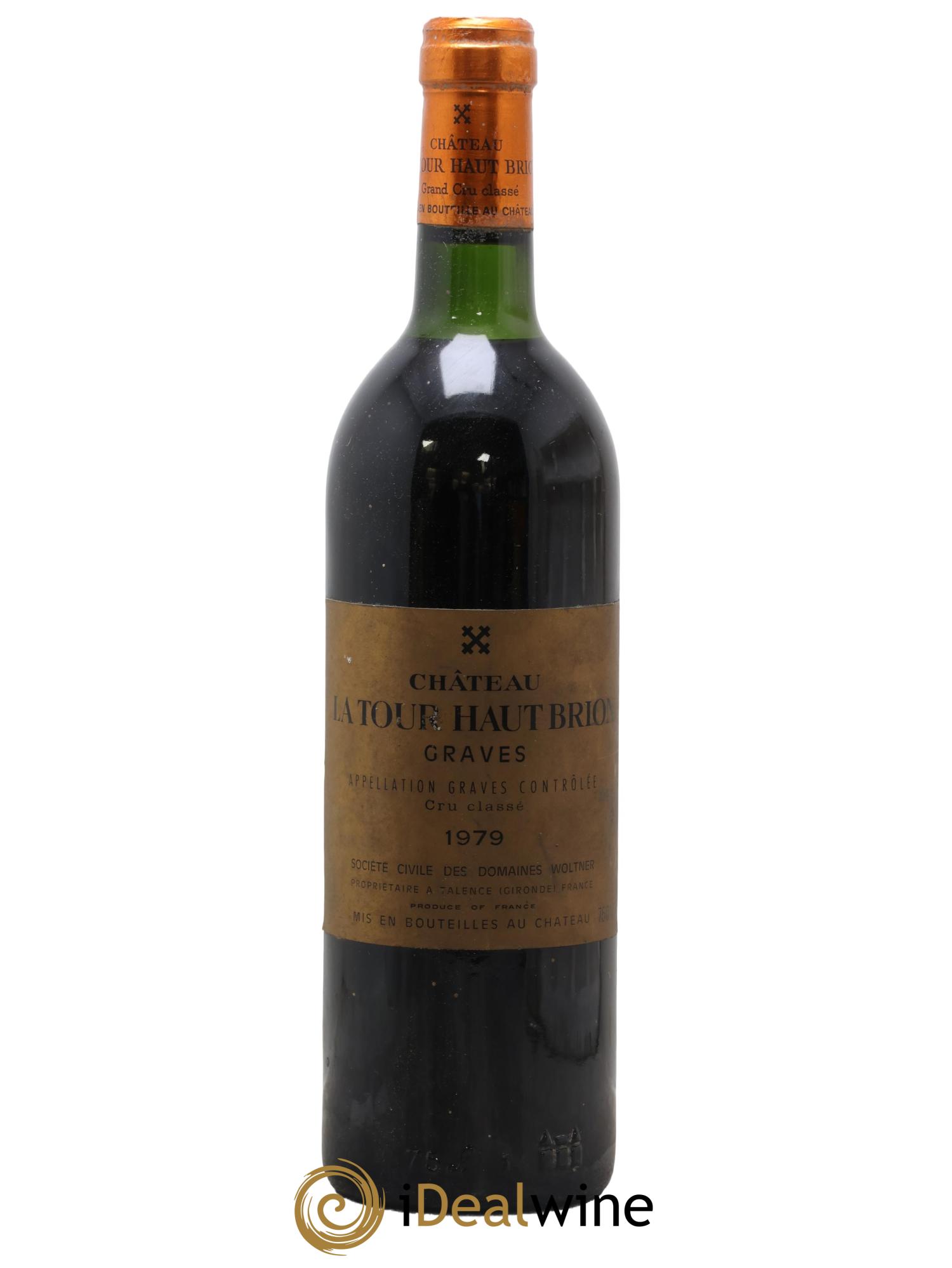 Château la Tour Haut-Brion Cru Classé de Graves 1979 - Lot of 1 bottle - 0