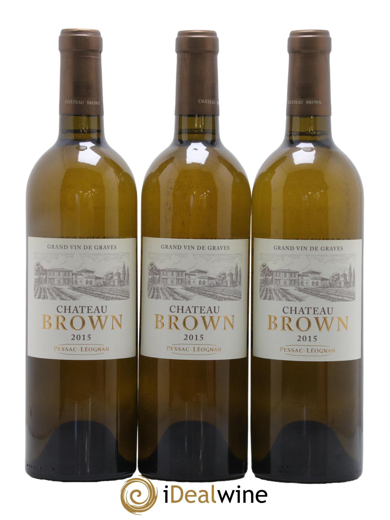 Château Brown 2015 - Lotto di 6 bottiglie - 2