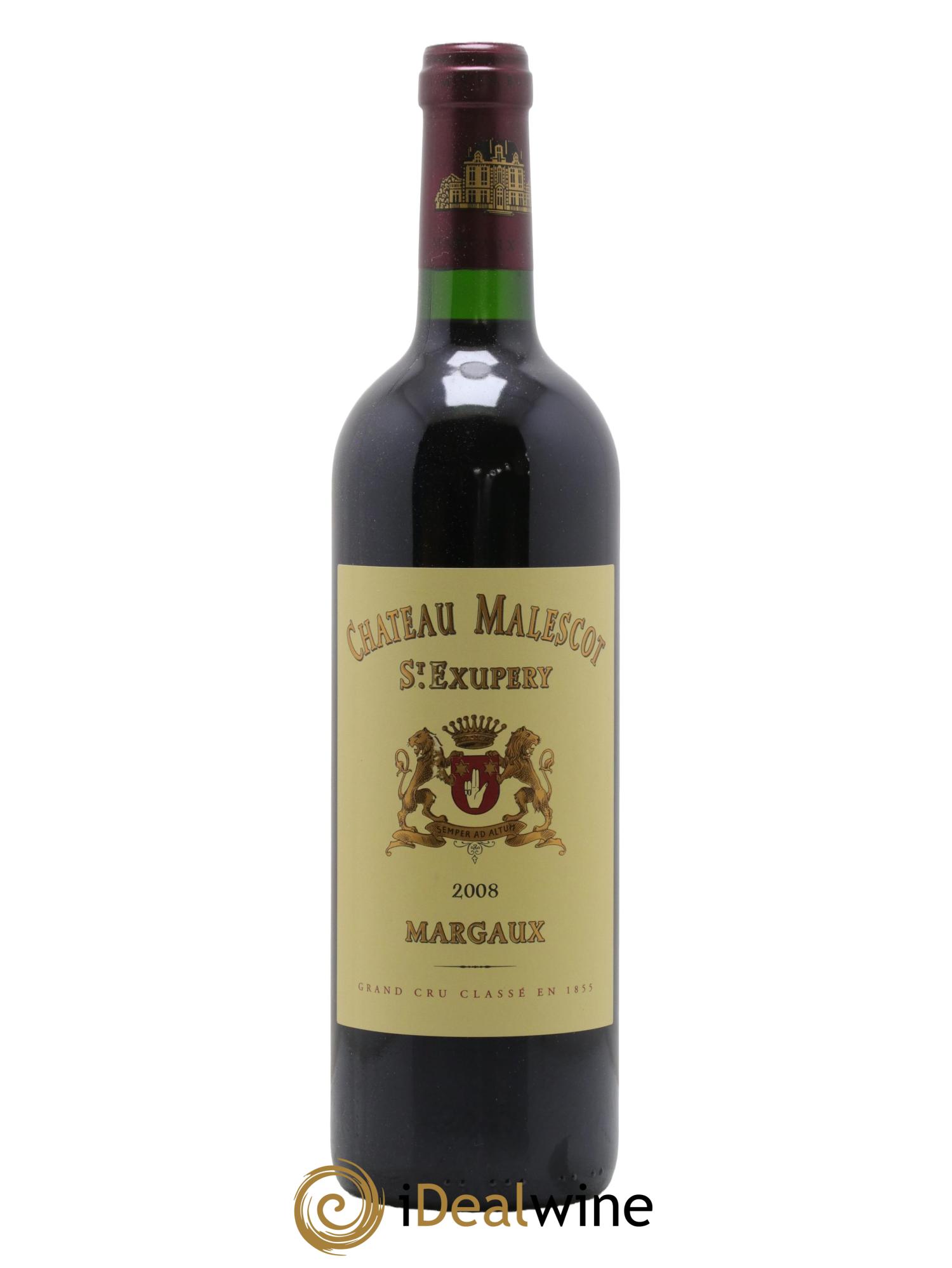 Château Malescot Saint-Exupéry 3ème Grand Cru Classé 2008 - Lot de 1 bouteille - 0