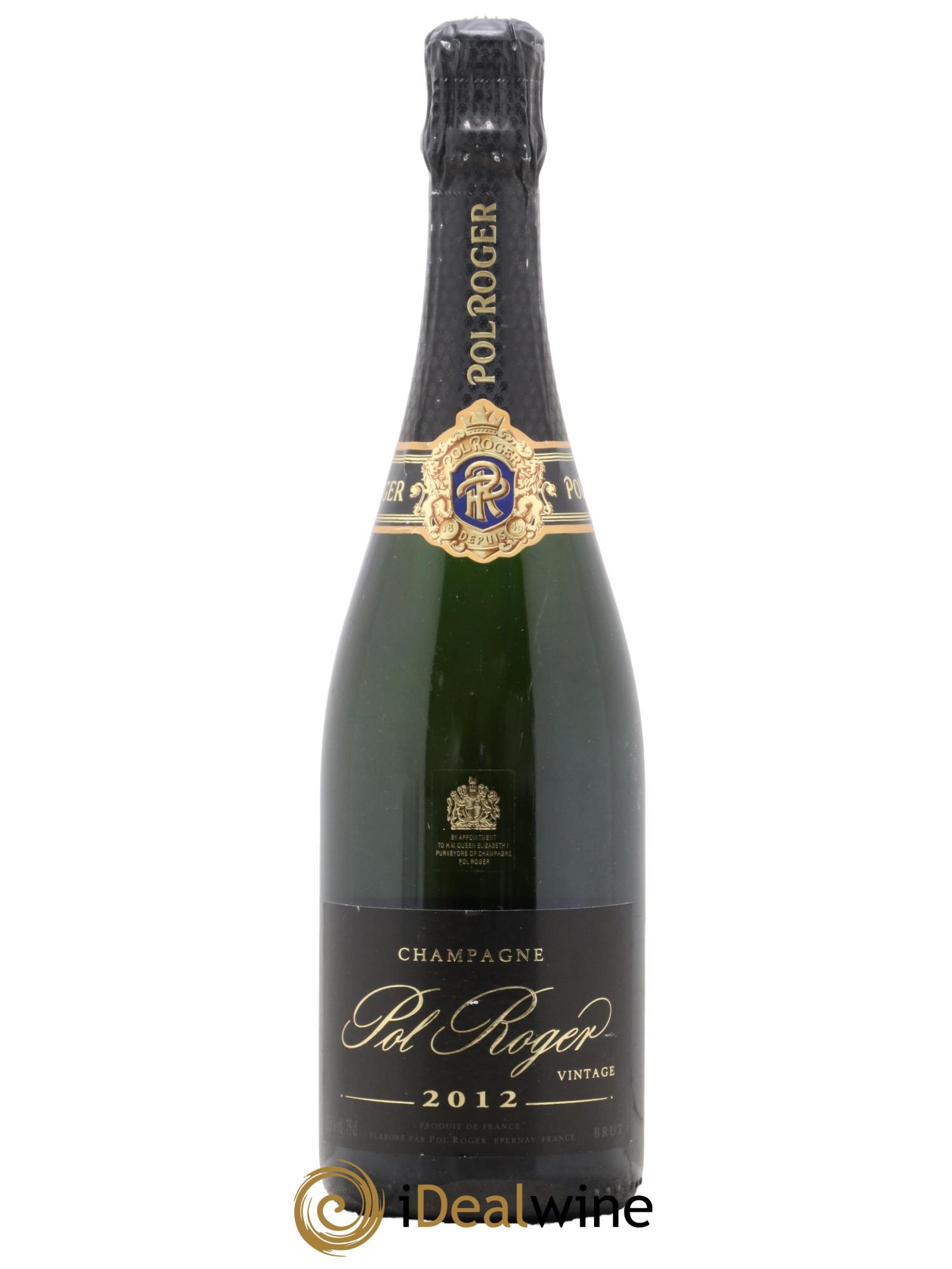 Brut Vintage Pol Roger 2012 - Lot de 1 bouteille - 0