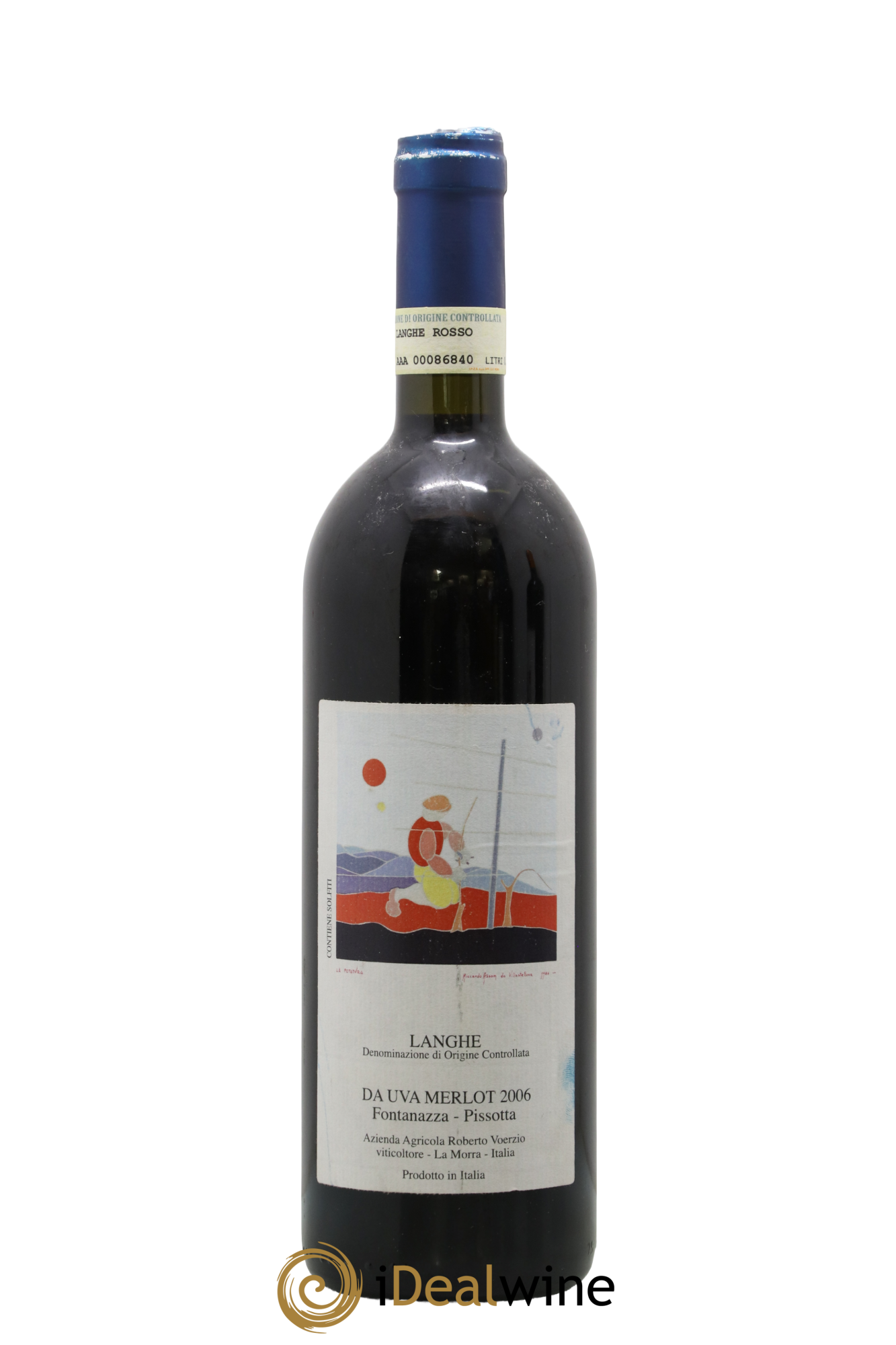 Langhe Roberto Voerzio Da Uva Merlot 2006 - Lot of 1 bottle - 0