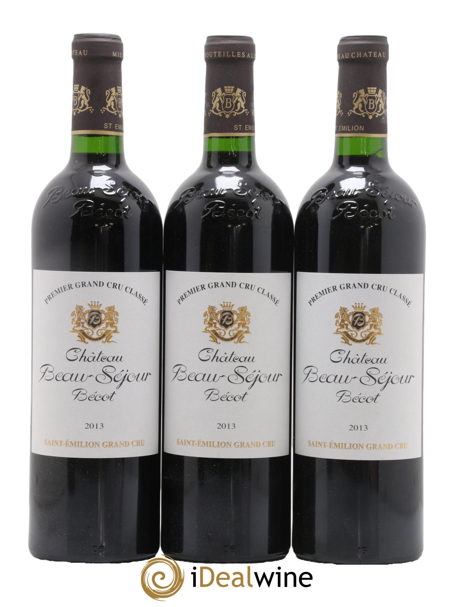 Château Beau-Séjour Bécot 1er Grand Cru Classé B 2013 - Lot de 12 bouteilles - 4